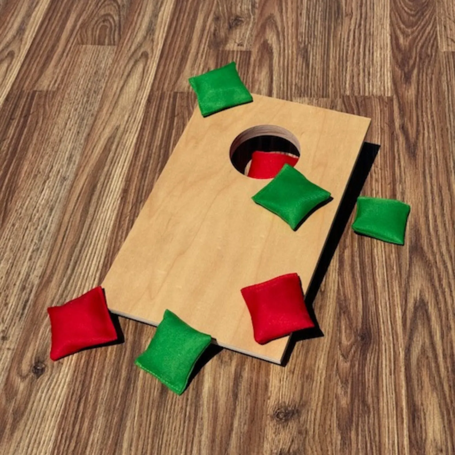 Tabletop Indoor Cornhole Boards Game | Bags Included, Personalize Your Boards With a Laser Engraving - Image 6