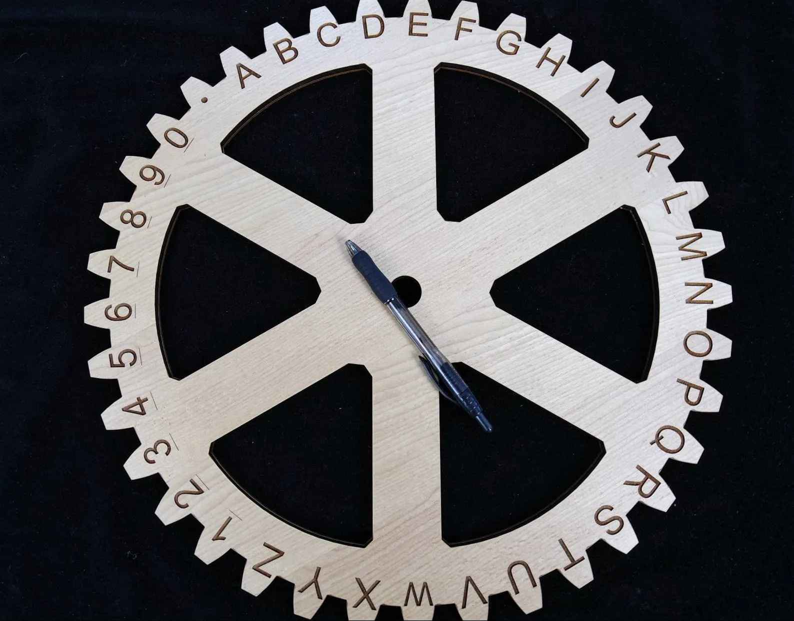 Escape Rooms Props - Jumbo Enigma Cipher Gears - Create Secret Codes and Messages