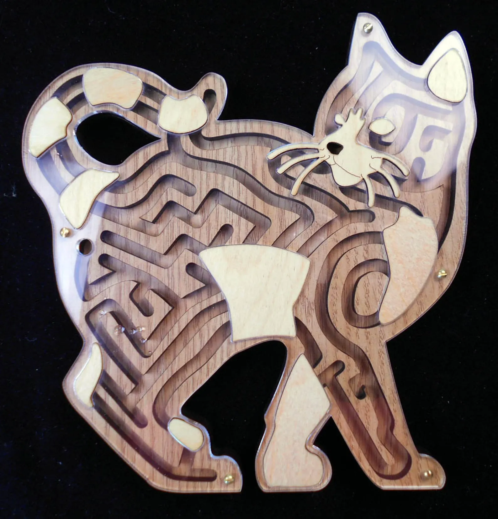 Feed the Cat Maze Puzzle ? beautiful and sneaky hard