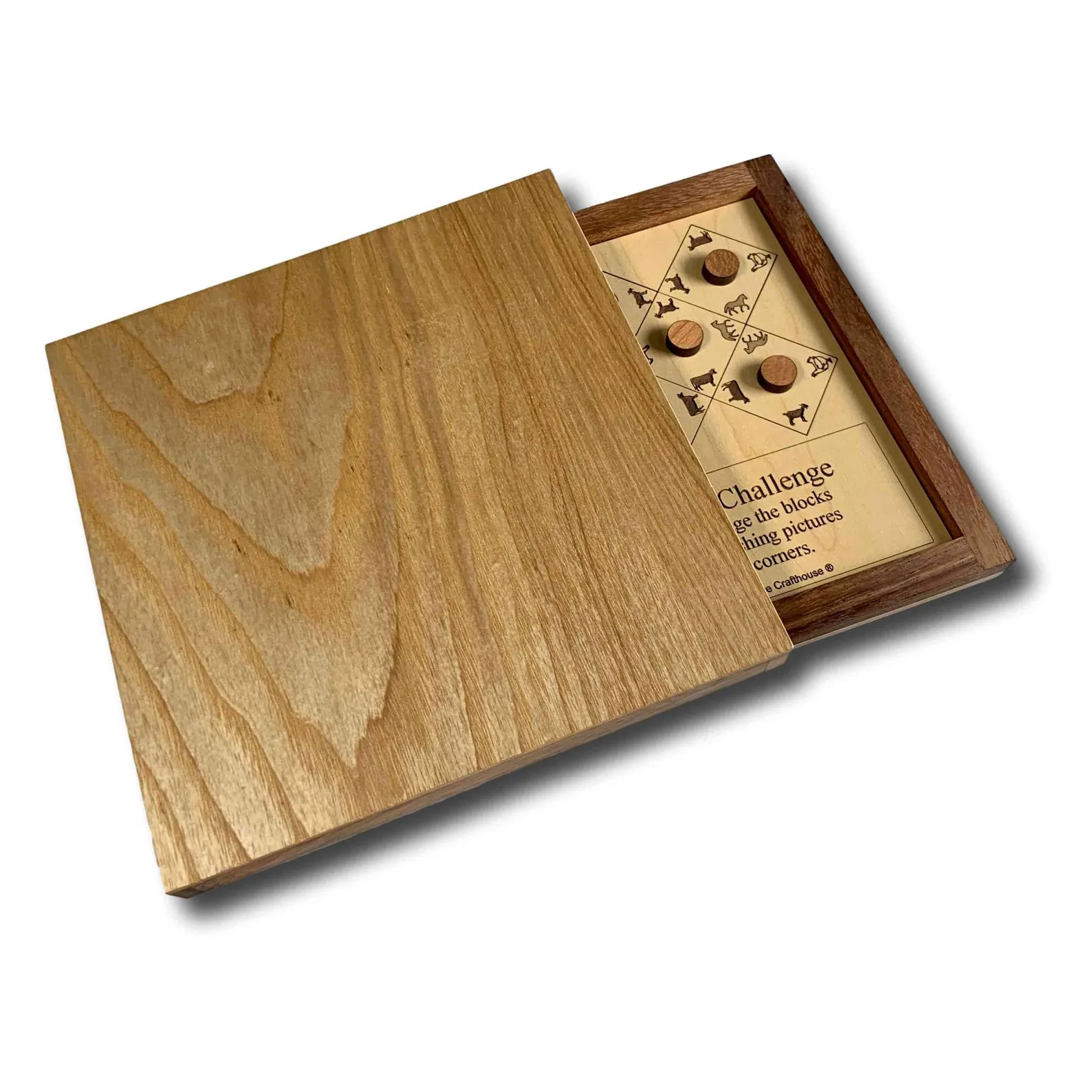 Adirondack Animals Wood Puzzle: Forever Wild Picture Frame - Image 4