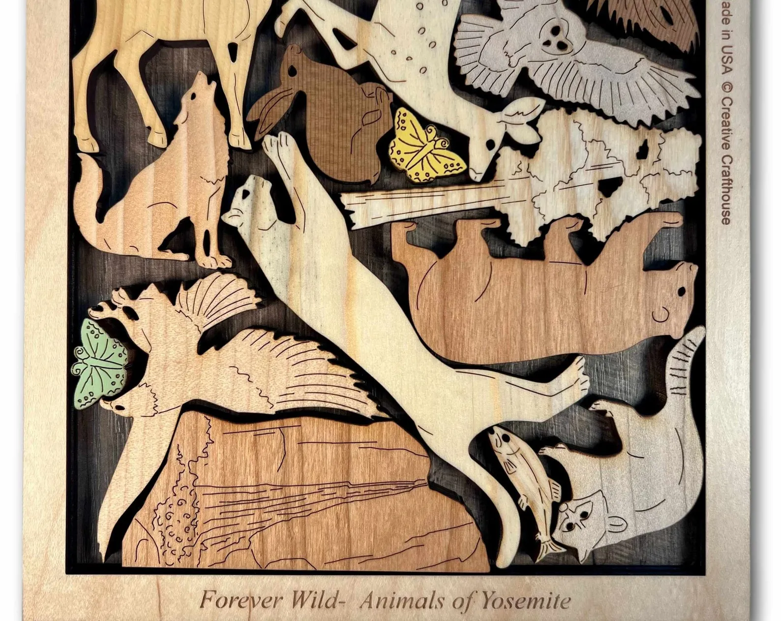 Yosemite Park Puzzle - Forever Wild - artistic and challenging - can be personalized