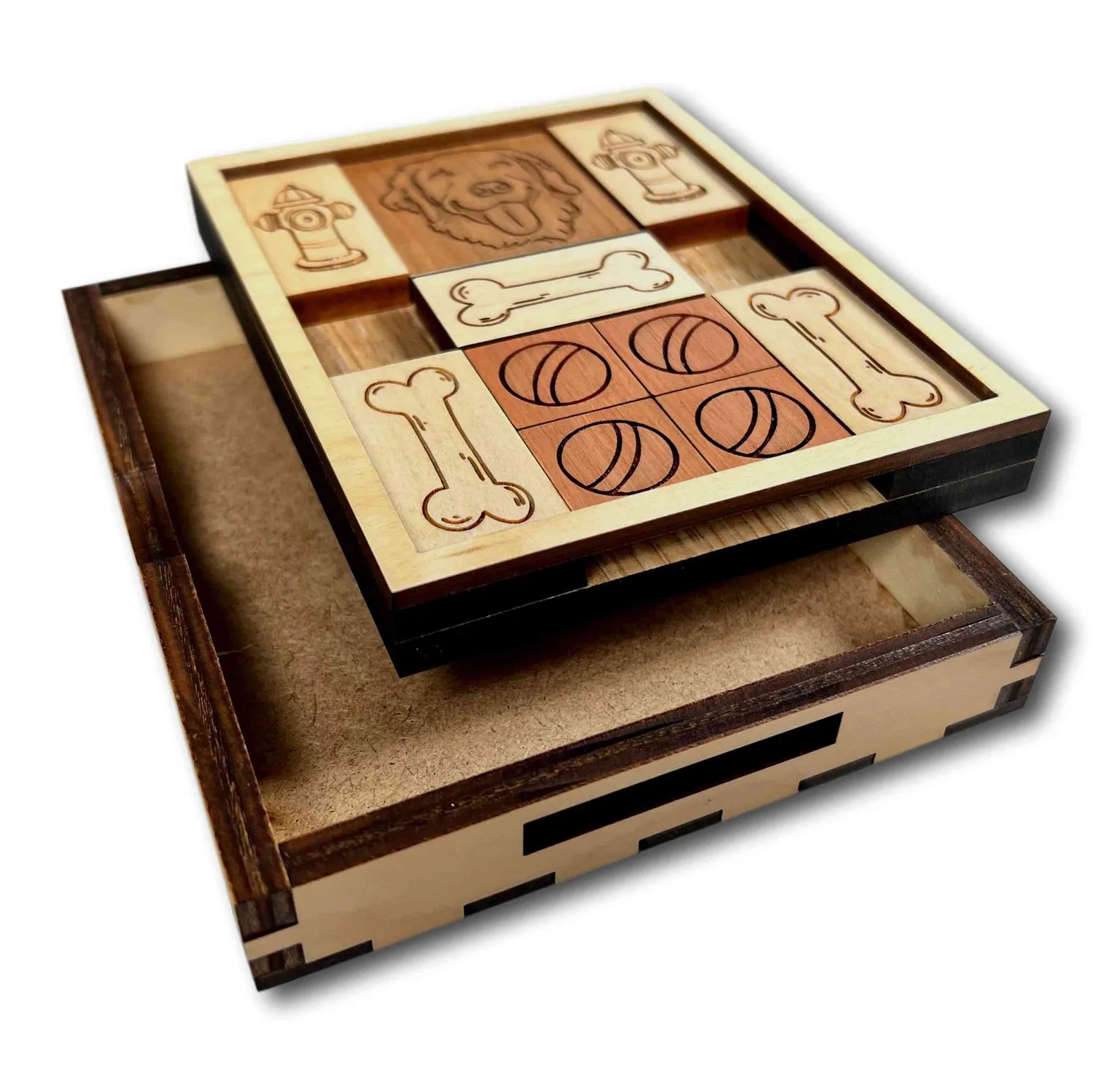 Great Dog Escape - Wooden Sliding Brain Teaser Puzzle - Image 6