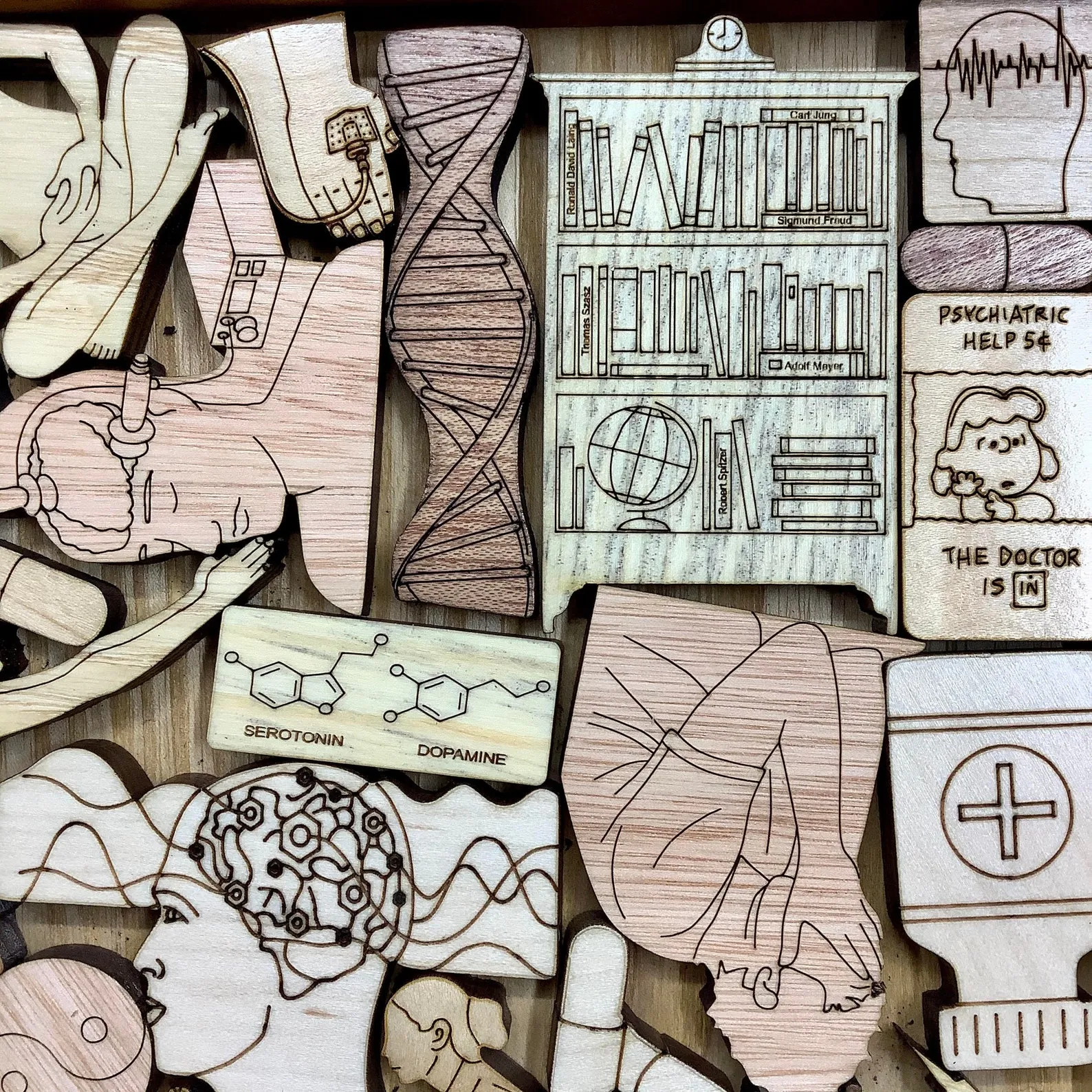 Personalizable Gift for the Soccer Fan - Soccer Fanatic Picture Frame Puzzle - artistic and challenging - Customize with a Laser Engraving - Image 3