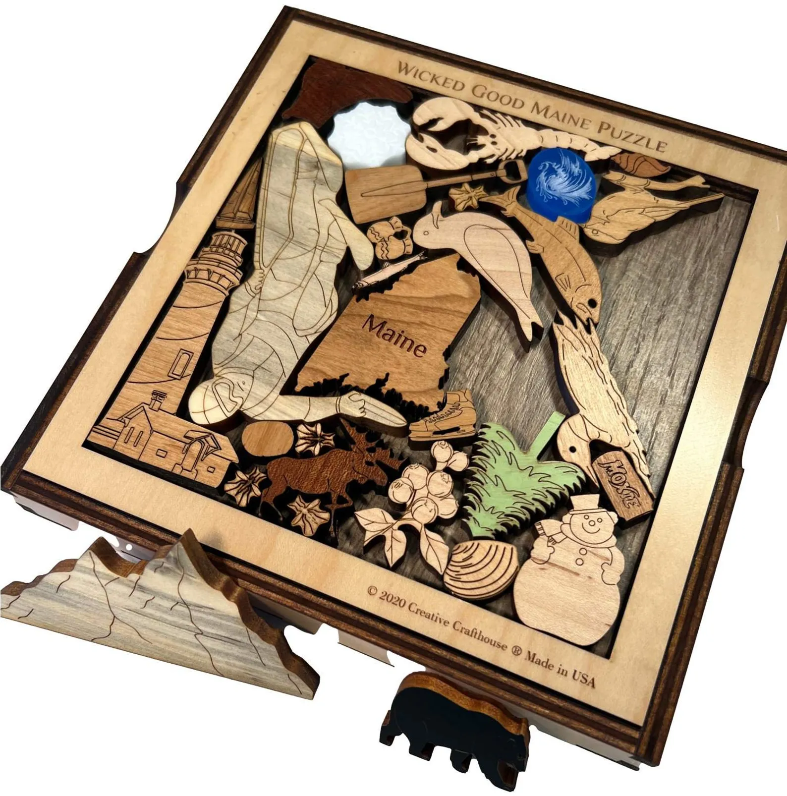 Biologist Puzzle - Biology Scientists Dilemma - Picture Frame Puzzle - Scientist Gift - all Wood Puzzle - Image 3