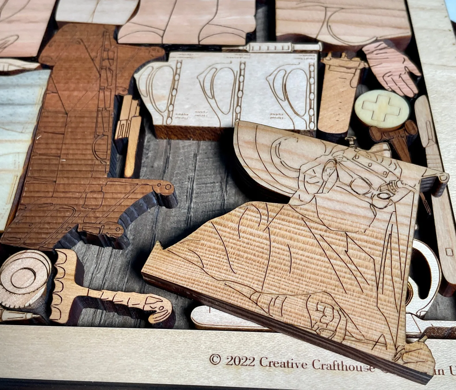 Personalized Christmas Gift for Nurse - The Nurse Appreciation Puzzle ? Challenging and Artistic - Customization Available - Image 4