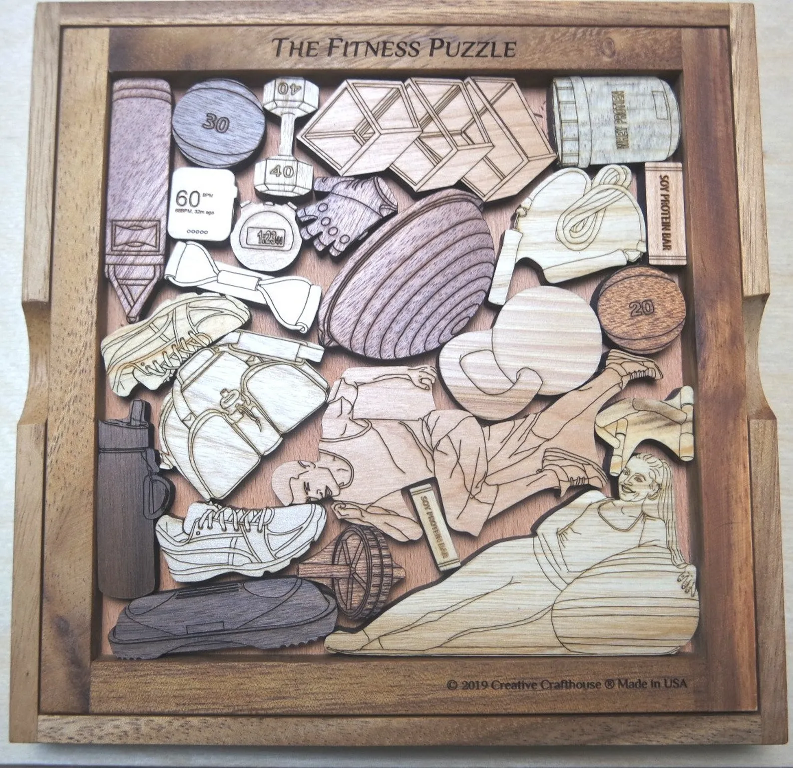 Fitness Puzzle ? Tougher than Bootcamp? artistic and challenging - can be personalized