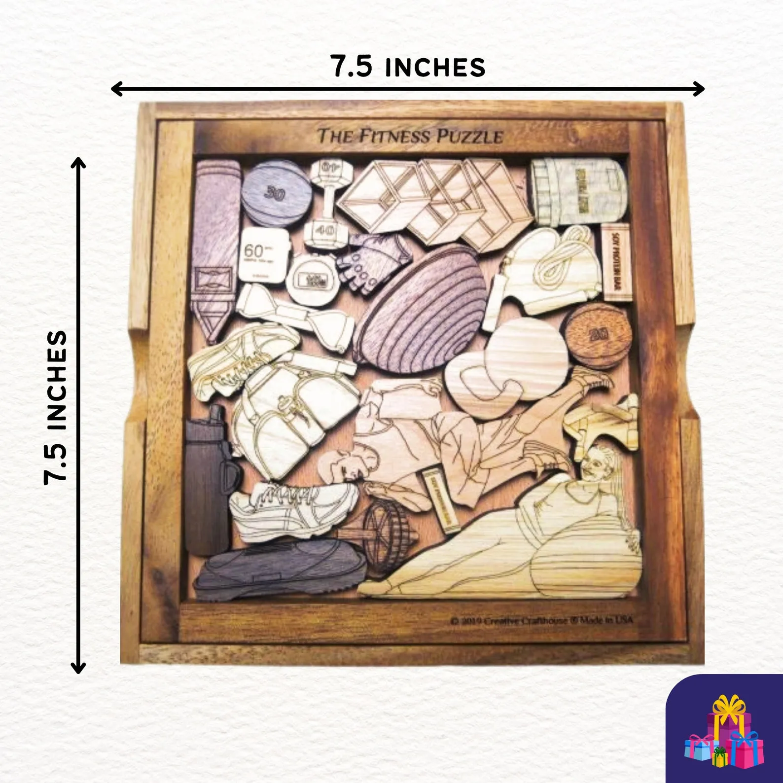 Fitness Puzzle ? Tougher than Bootcamp? artistic and challenging - can be personalized - Image 2