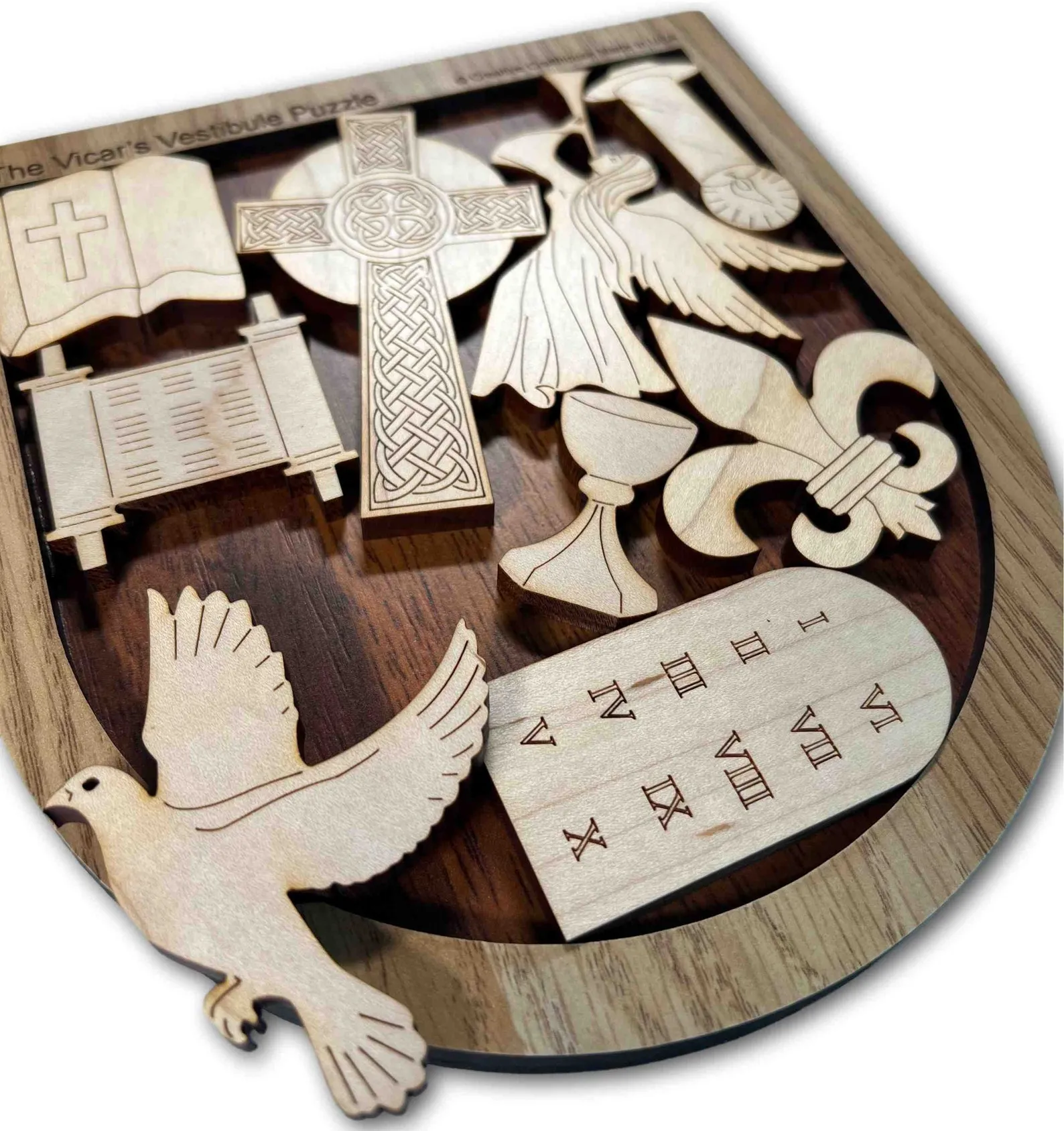 Medical Emergency Wooden Puzzle, Personalized Gift For Medical Professionals, Challenging Puzzle, Unique Brain Teaser, Laser Engraved Puzzle - Image 4