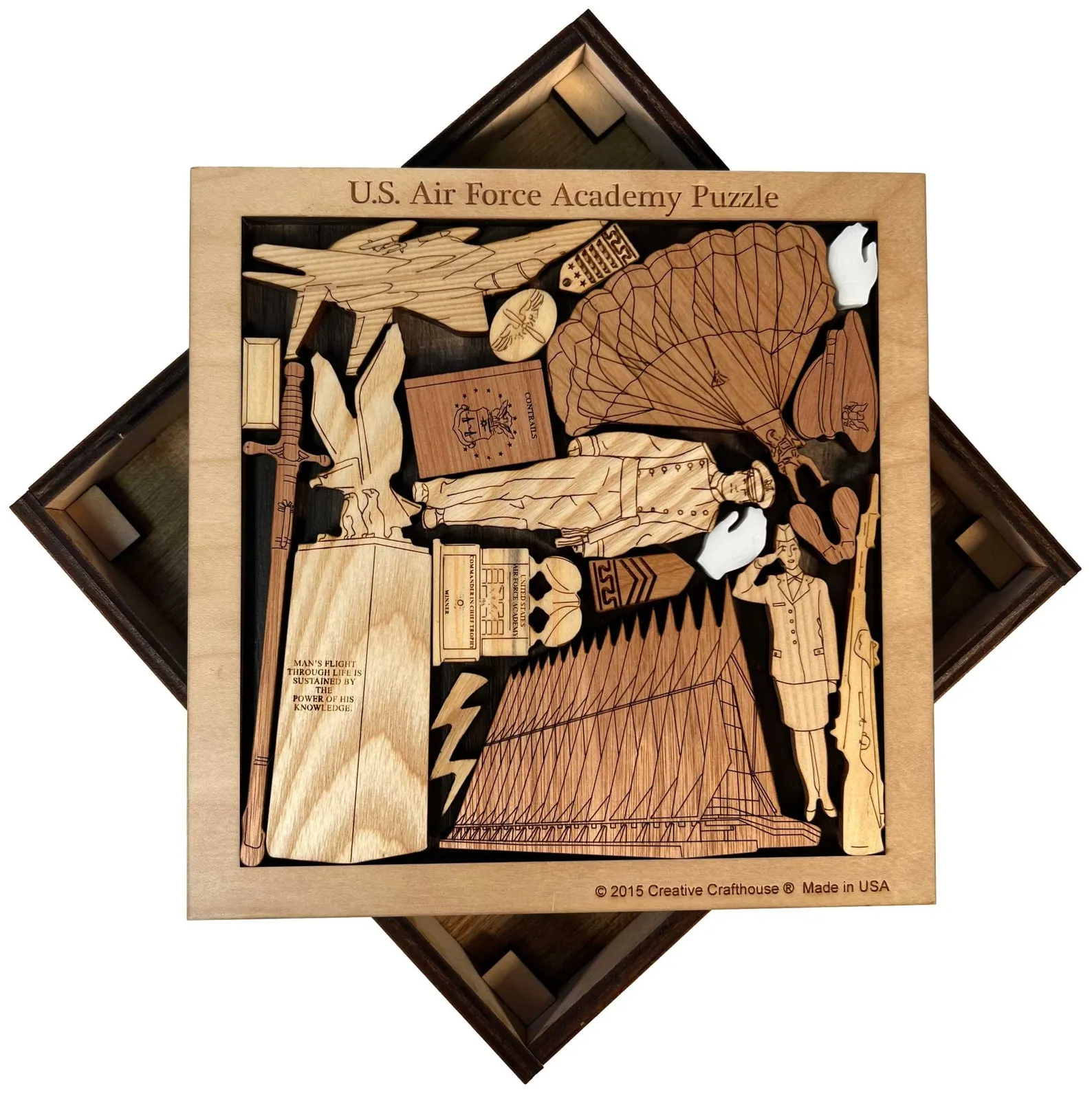 Air Force Academy Puzzle ? artistic and challenging - can be personalized