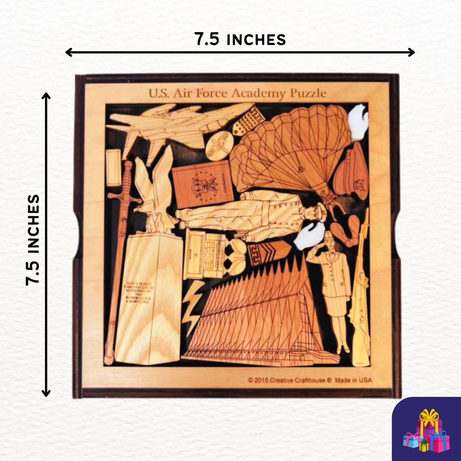 Air Force Academy Puzzle ? artistic and challenging - can be personalized - Image 2