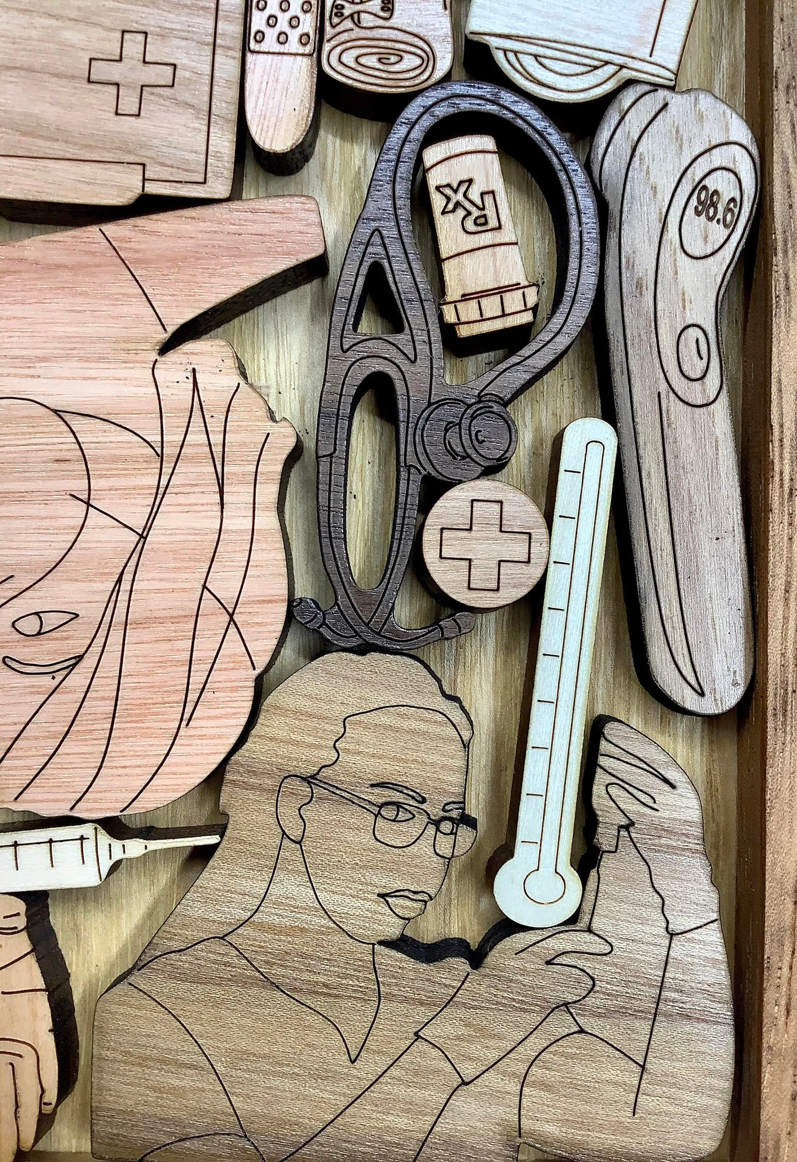 Air Force Academy Puzzle ? artistic and challenging - can be personalized - Image 3