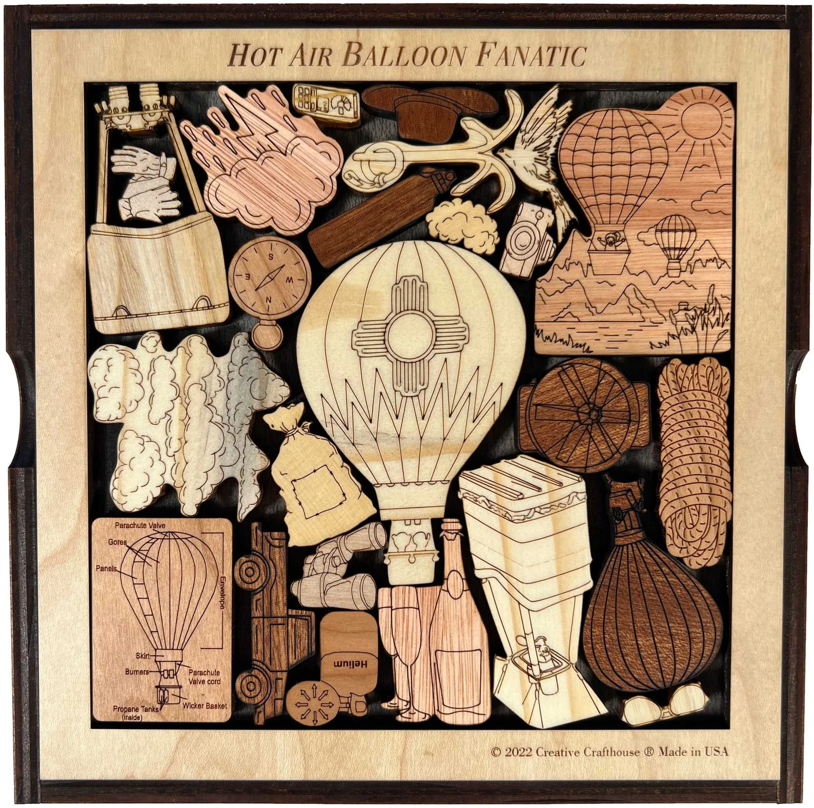 Banker Puzzle - artistic and challenging - can be personalized - Image 3