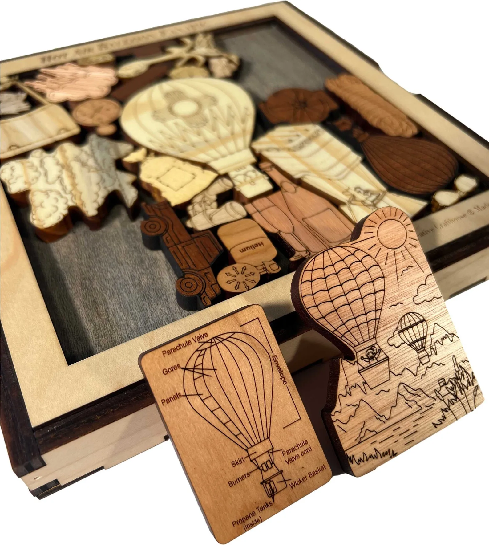 Banker Puzzle - artistic and challenging - can be personalized - Image 4