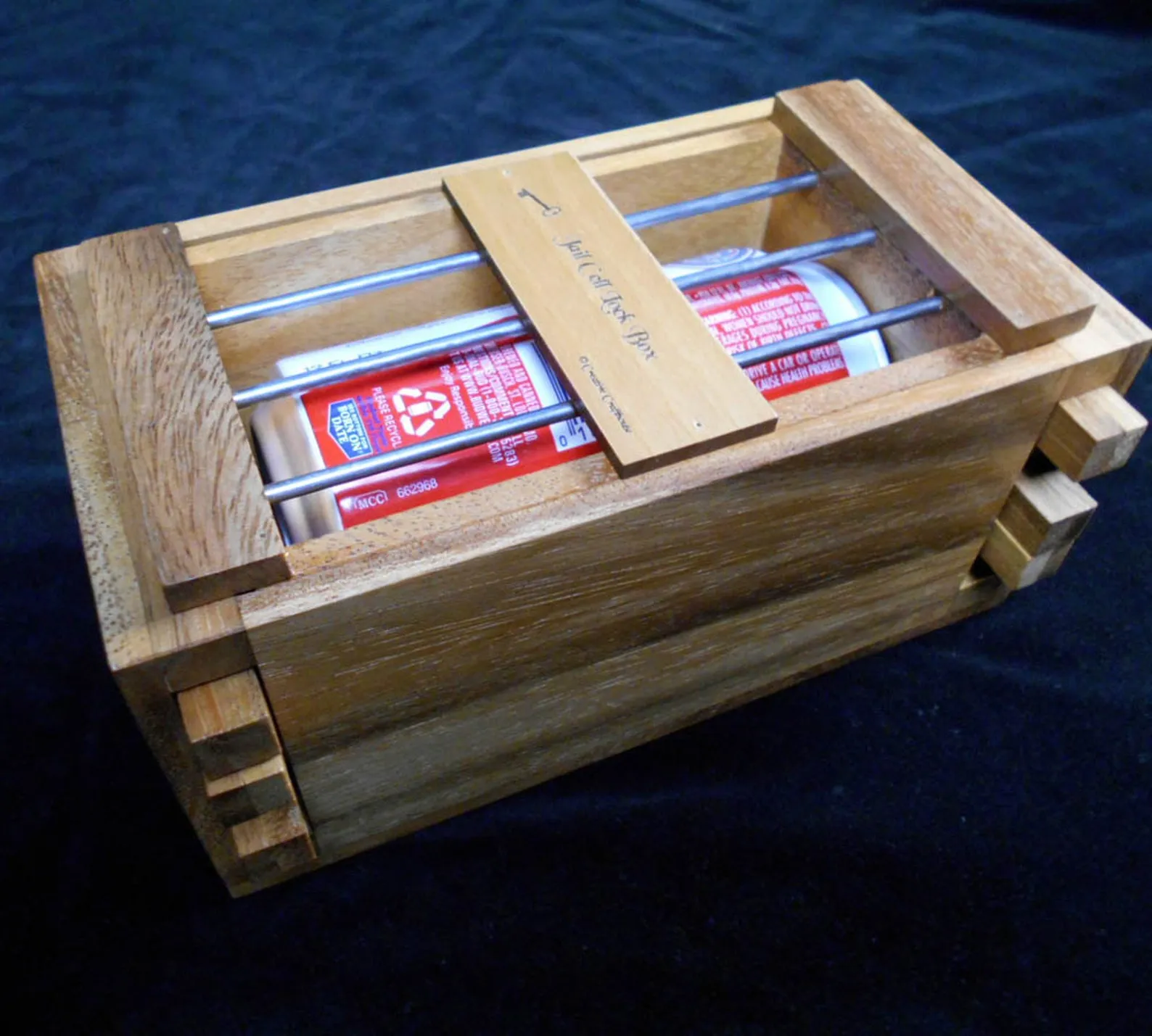 Secret Lock Box Game, Puzzle Box For Adults, Personalized Wooden Game Gift, Sequential Puzzle Lock Box, Wooden Puzzle Box, Phone Jail Box - Image 2