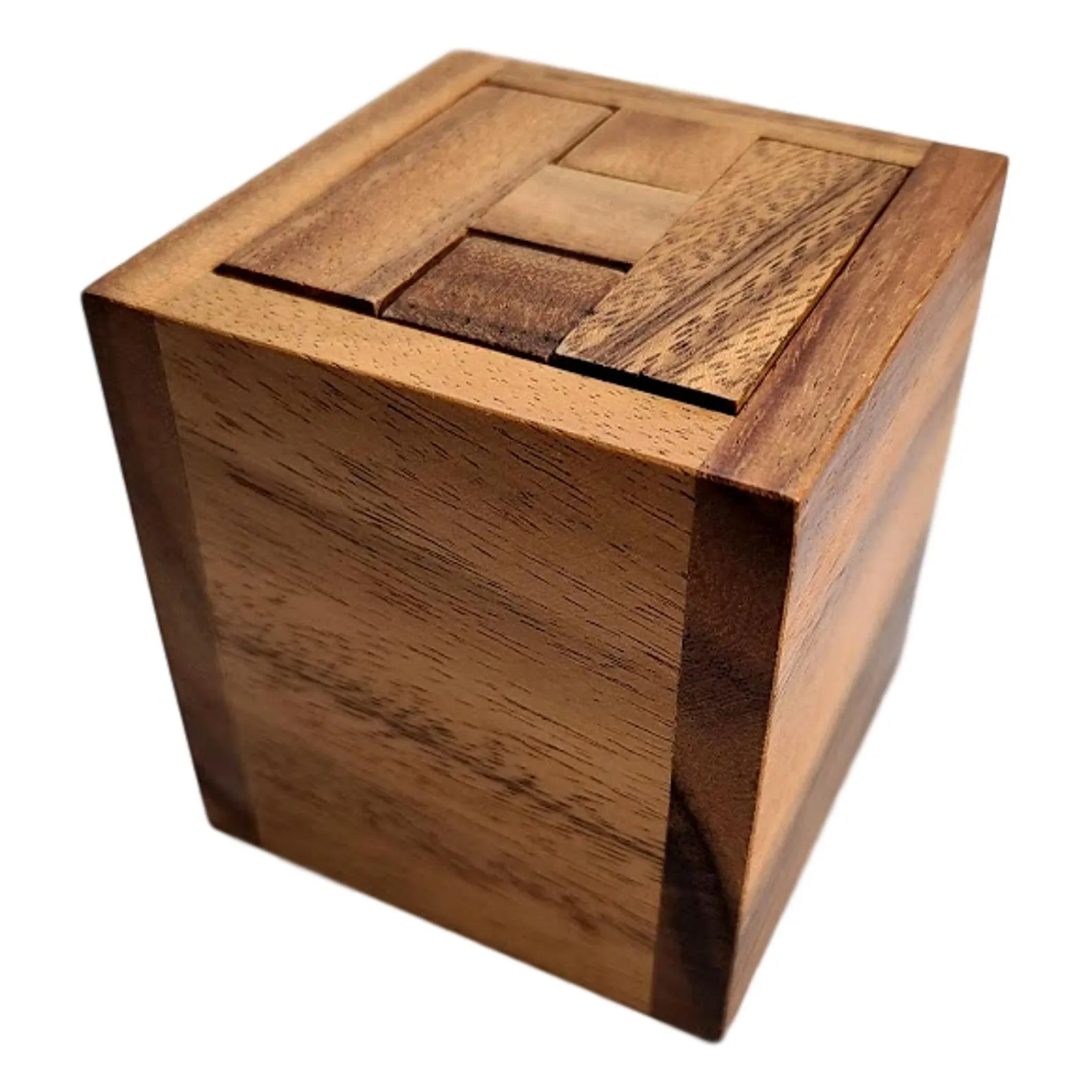 Ancient Egyptian Puzzle Lock - The Haselgrove Box Wood Puzzle - Ancient Egyptian Pyramid Locking Mechanism - Gift for Creative Thinker - Image 5