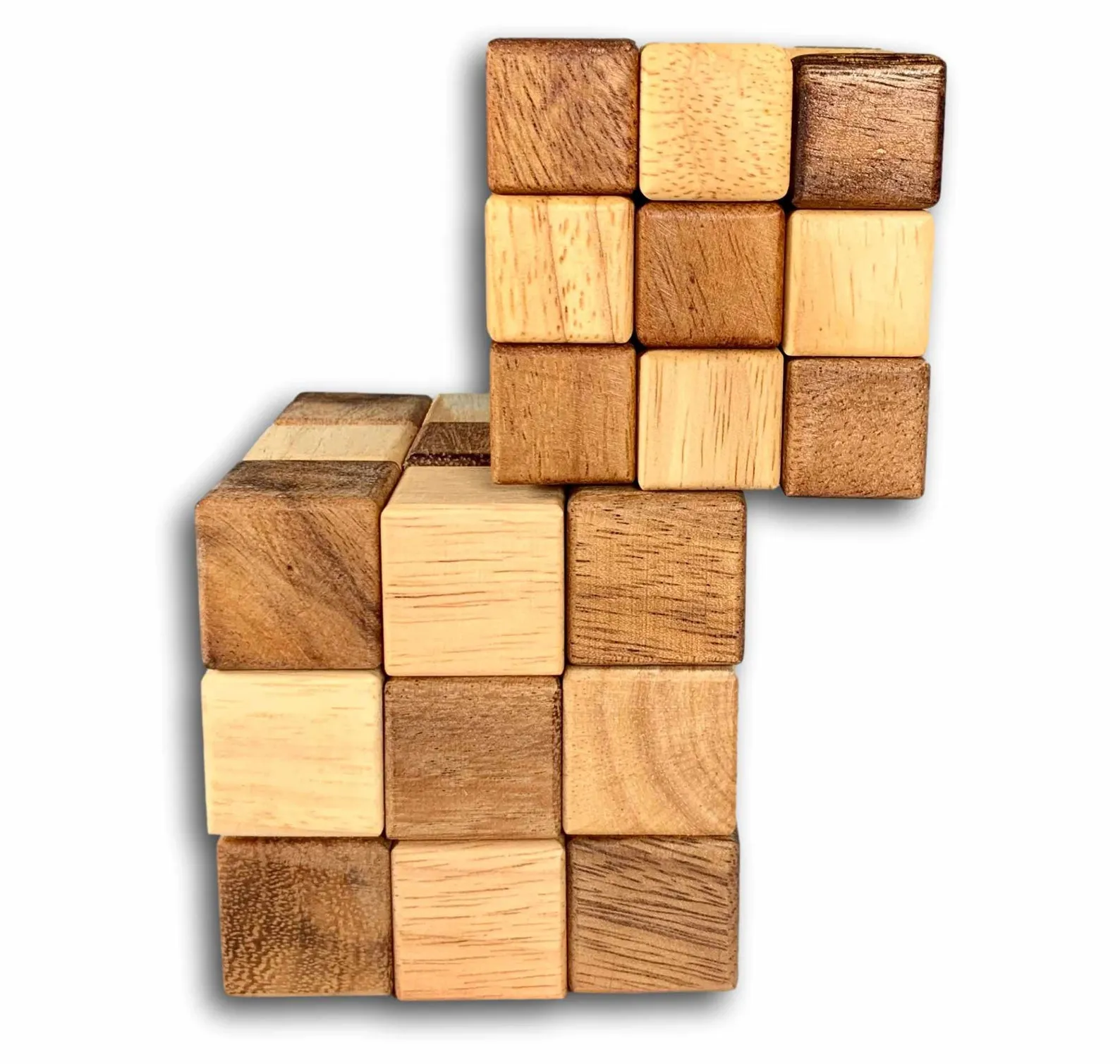 Snake - Wooden Dexterity Brain Teaser Puzzle