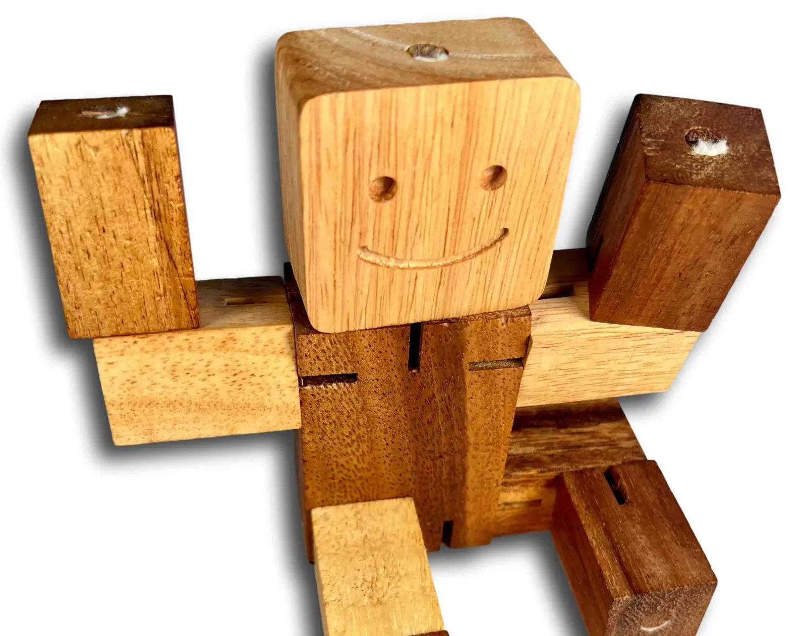 Woodie Man Toy, Fun Old Time Toy, Handmade Wooden Kids Toy, Wooden Toy, Educational Toy, Creativity Toy, Children Toy, Kindergarten Toy