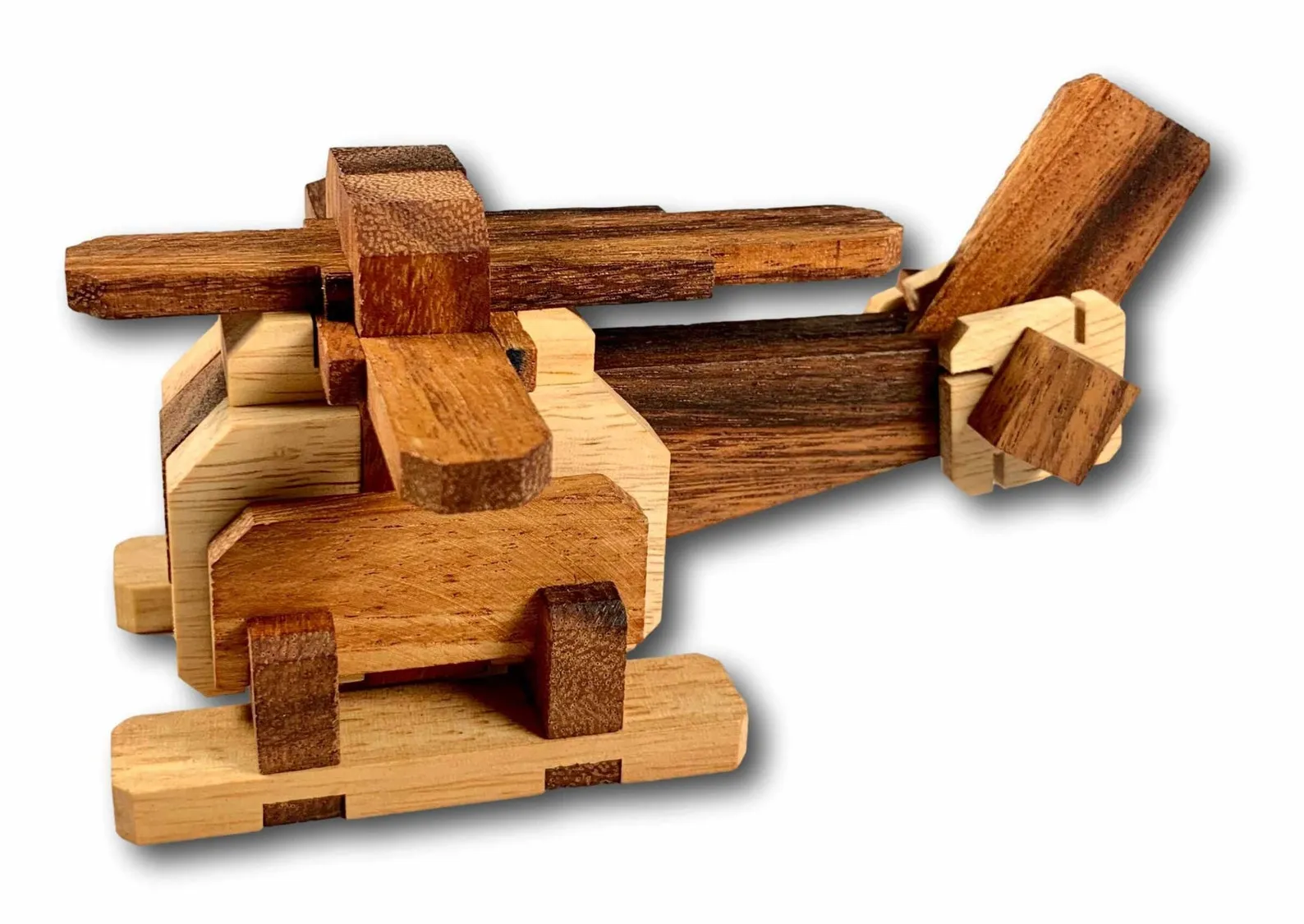 Helicopter Kumiki Puzzle - Brain Teaser -