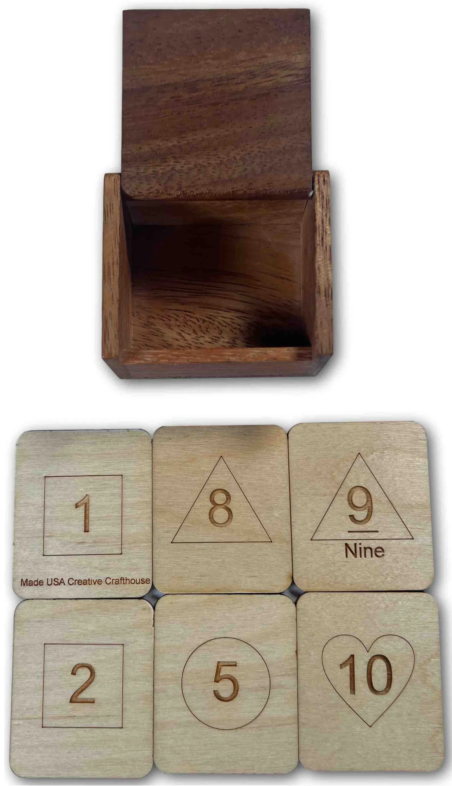 Sum 15 Math Game, Math Strategy Game, Fun Educational Toy, Tricky Puzzle, Math Teacher Game, Math Practice Gift, Classroom Decoration - Image 4