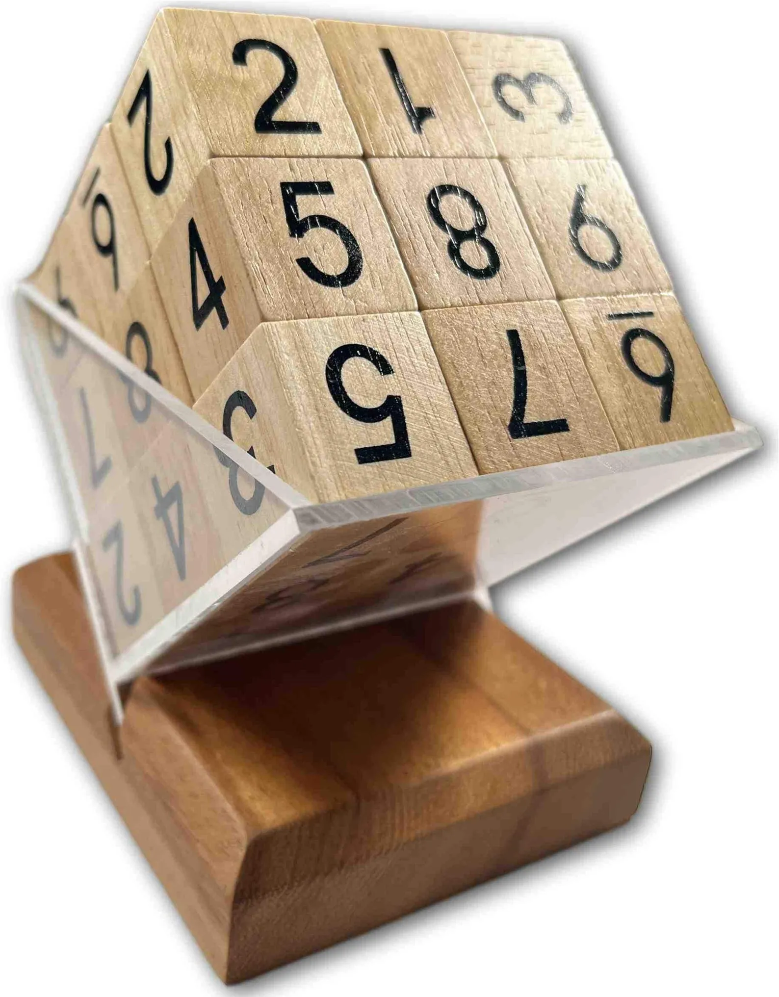 Sudoku Cube Puzzle, Sudoku Gift, Numbers Cube, Math Cube, Sudoku Game, Wooden Math Puzzle, Educational Tricky Puzzle, Sudoku Toy,Hard Puzzle