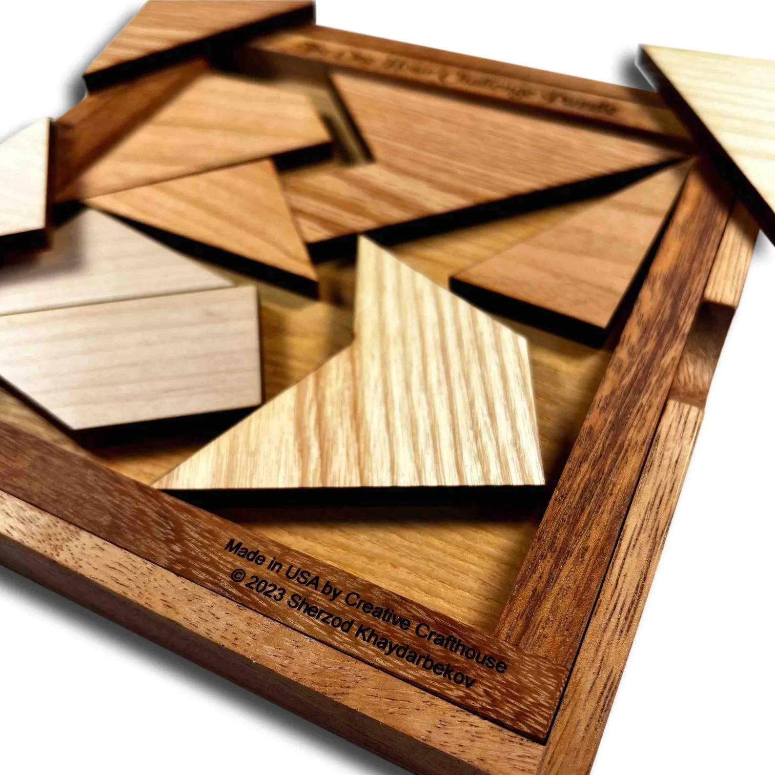 Ultimate Wood Puzzle Gift Set - Martin's Menace & Cracked Egg - Personalized Brain Teasers for Puzzle Addicts - Image 3