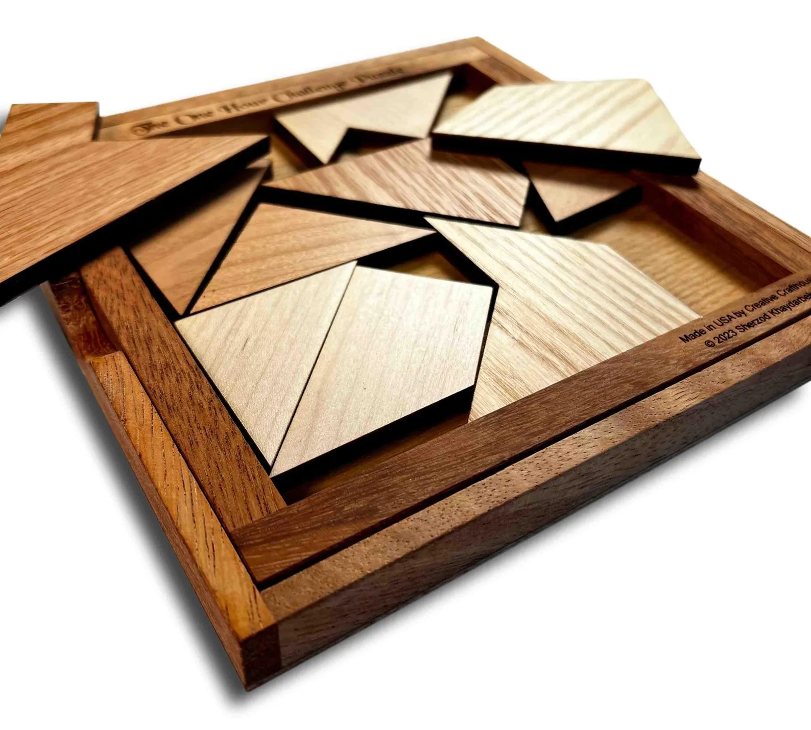 Ultimate Wood Puzzle Gift Set - Martin's Menace & Cracked Egg - Personalized Brain Teasers for Puzzle Addicts - Image 4