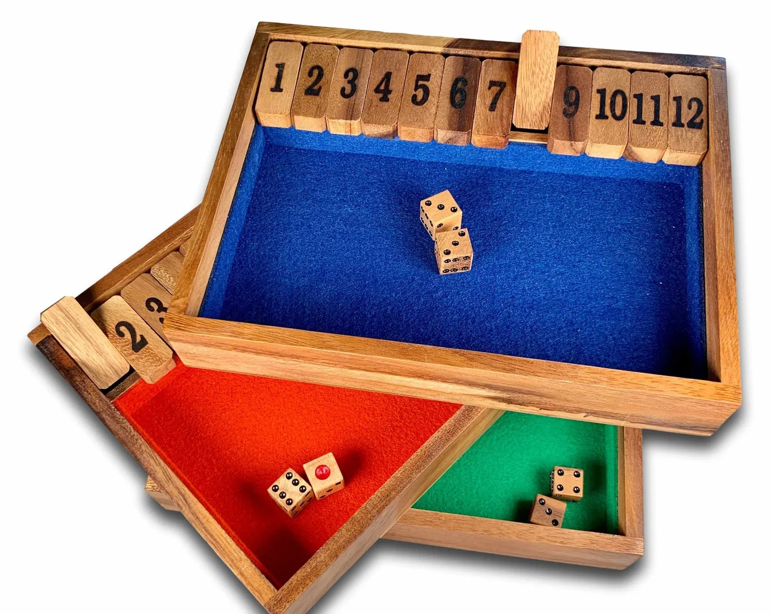 Shut The Box Game, Wooden Game With Lid, Close The Box Game, Educational Game, Bar Game, Fun Gambling Game, Drinking Game, Engraved Game
