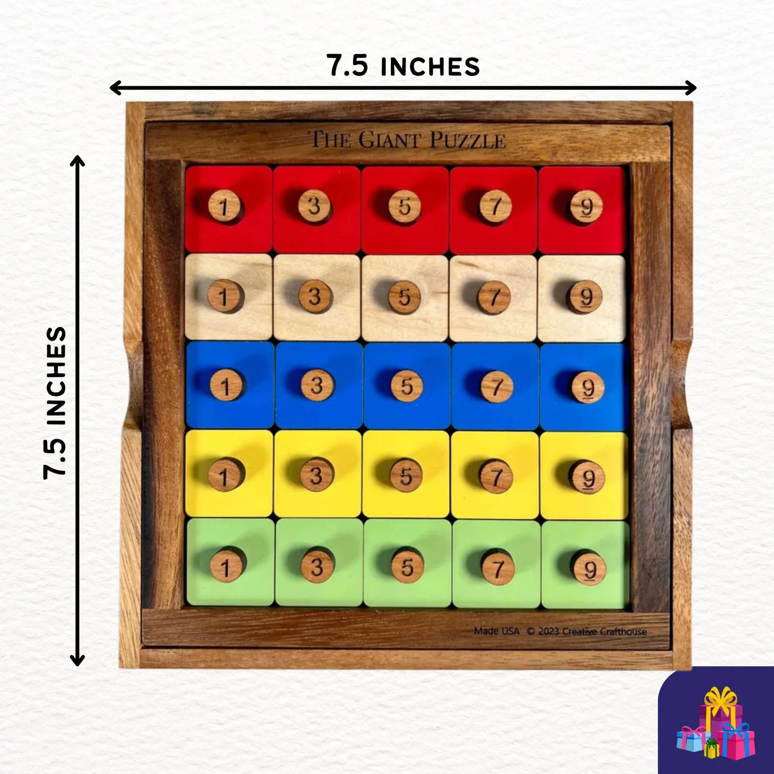 Giant Puzzle - Wood Impossible Puzzle, Hard Logic Puzzle, Adult Brain Game, Sudoku Game, Difficult Puzzle, Mind Game, Office Decor Puzzle - Image 5