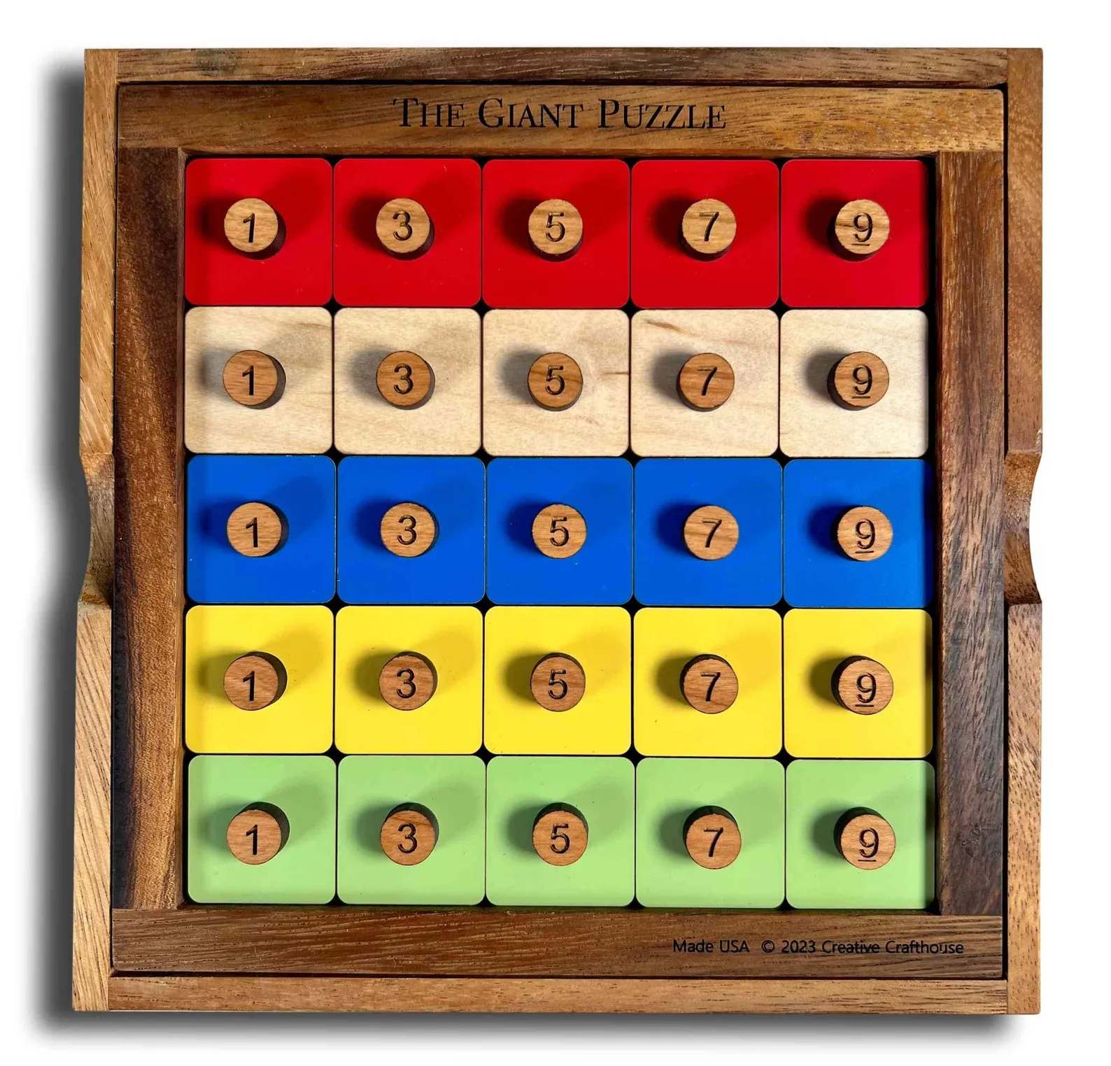 Giant Puzzle - Wood Impossible Puzzle, Hard Logic Puzzle, Adult Brain Game, Sudoku Game, Difficult Puzzle, Mind Game, Office Decor Puzzle - Image 6