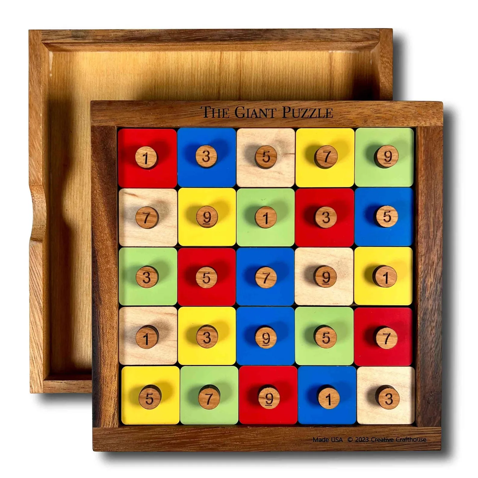Giant Puzzle - Wood Impossible Puzzle, Hard Logic Puzzle, Adult Brain Game, Sudoku Game, Difficult Puzzle, Mind Game, Office Decor Puzzle - Image 7
