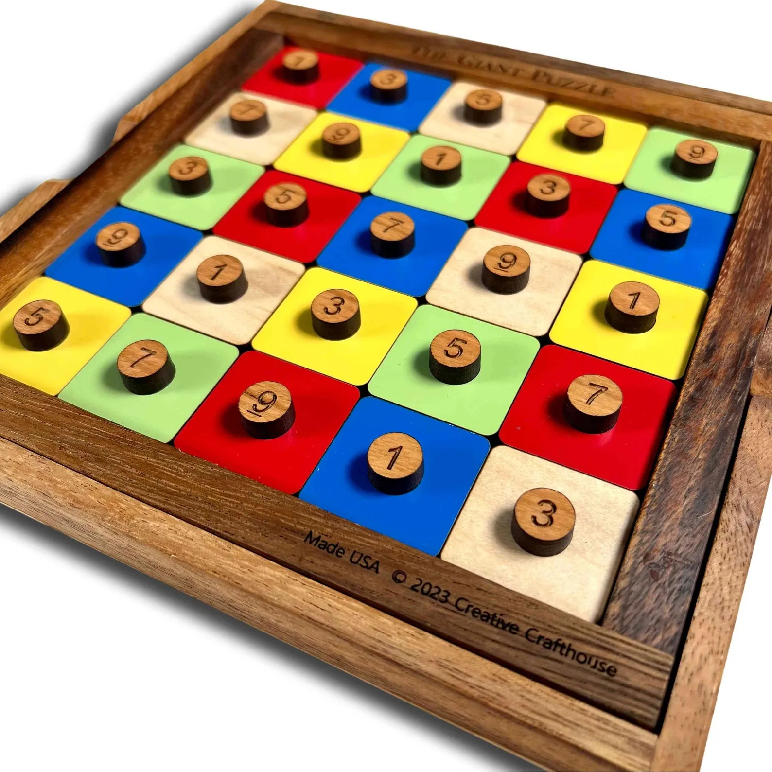 Giant Puzzle - Wood Impossible Puzzle, Hard Logic Puzzle, Adult Brain Game, Sudoku Game, Difficult Puzzle, Mind Game, Office Decor Puzzle - Image 8