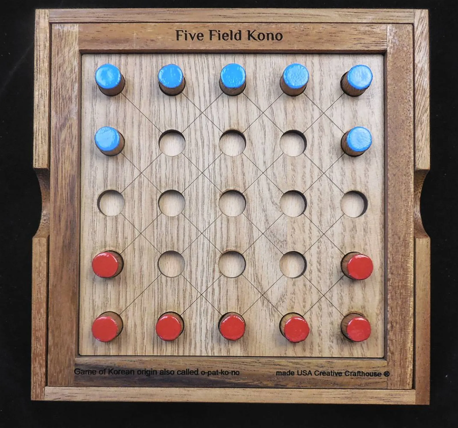 Five Field Kono ? Korean Two Player Strategy Game - Historic Board Game