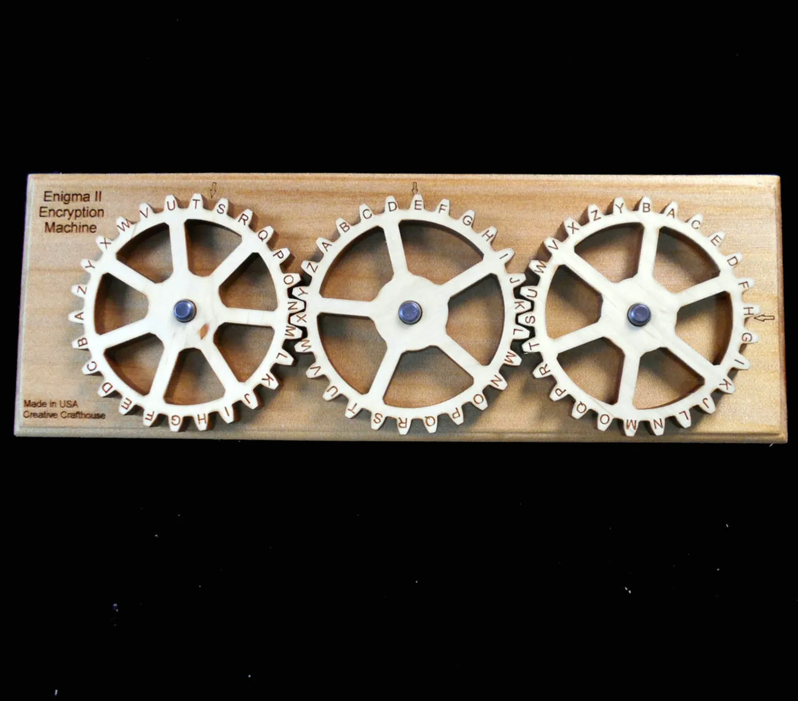 Enigma II Encryption Machine, Secret Decoder, Code Machine, Cipher Decoder, Enigma Code, Cipher Wheel Puzzle, Escape Room Props,Cryptography