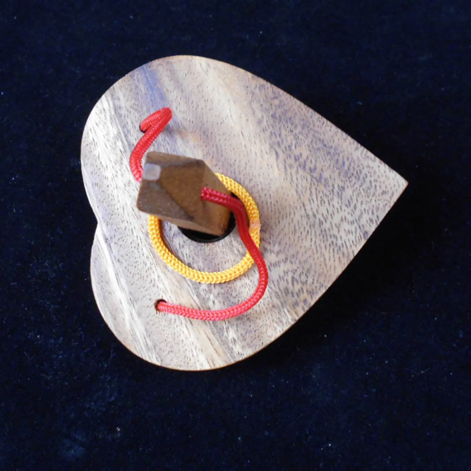 Wood String Heart Puzzle, Wood Brain Teaser, Heart Gift, Fiancee Gift, Puzzle For Her, Wood Heart Puzzle, Gift For Her, Love Puzzle