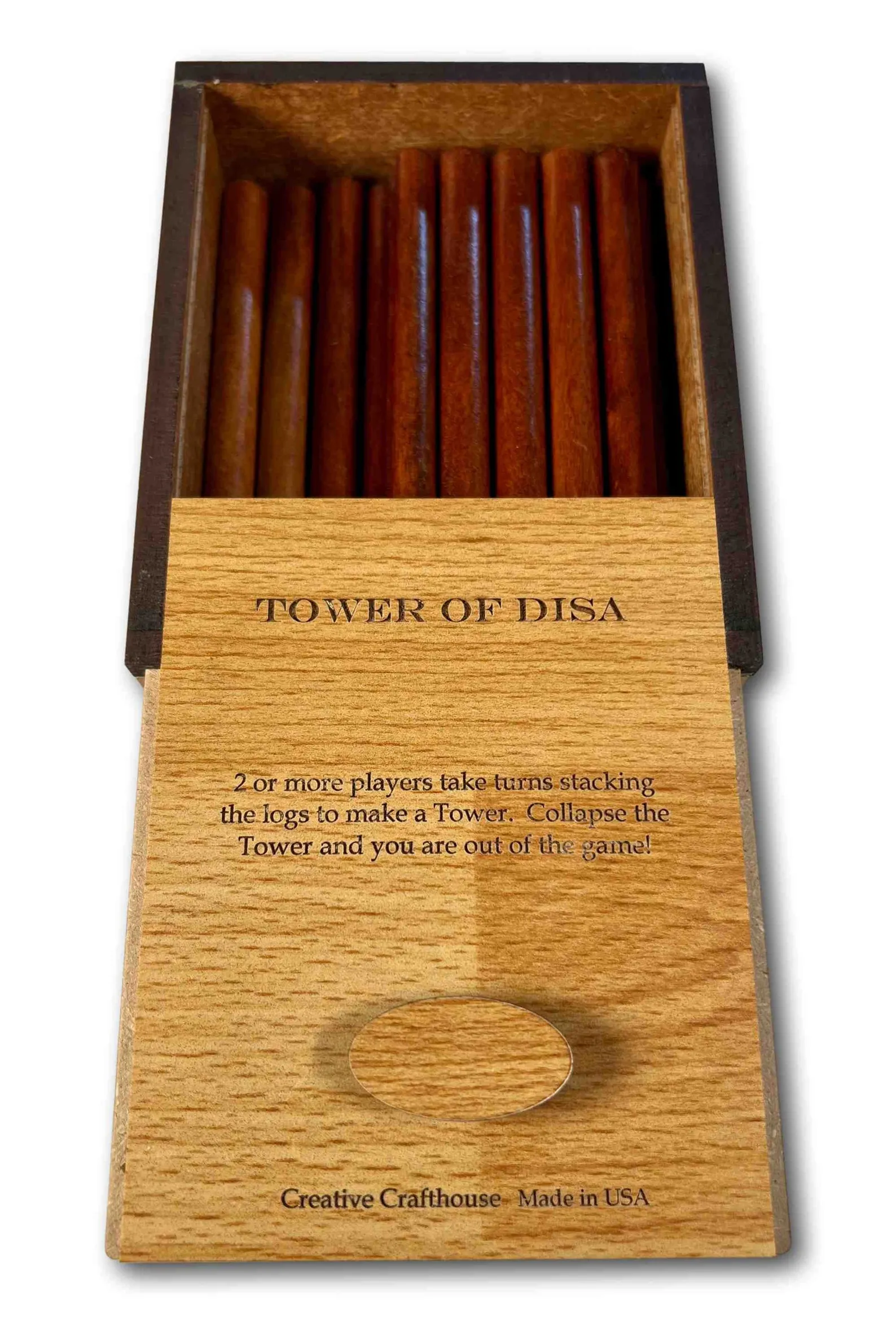 Boredom Busters for Men - Convolution Blockhead | A Stewart Coffin Wood Puzzle Brainteaser from Creative Crafthouse - Image 3