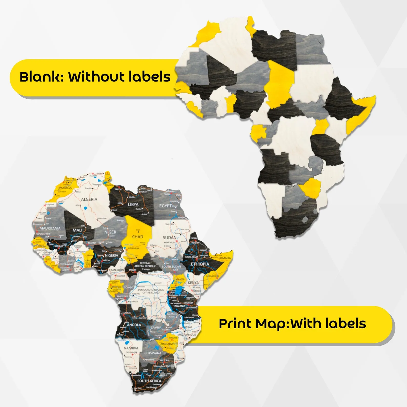 World Map Wall Art Decor Home, Push Pin Travel Map Wall Decor Bedroom, Personalized Gift Wood Map, Where We Meet Map Art - Image 8