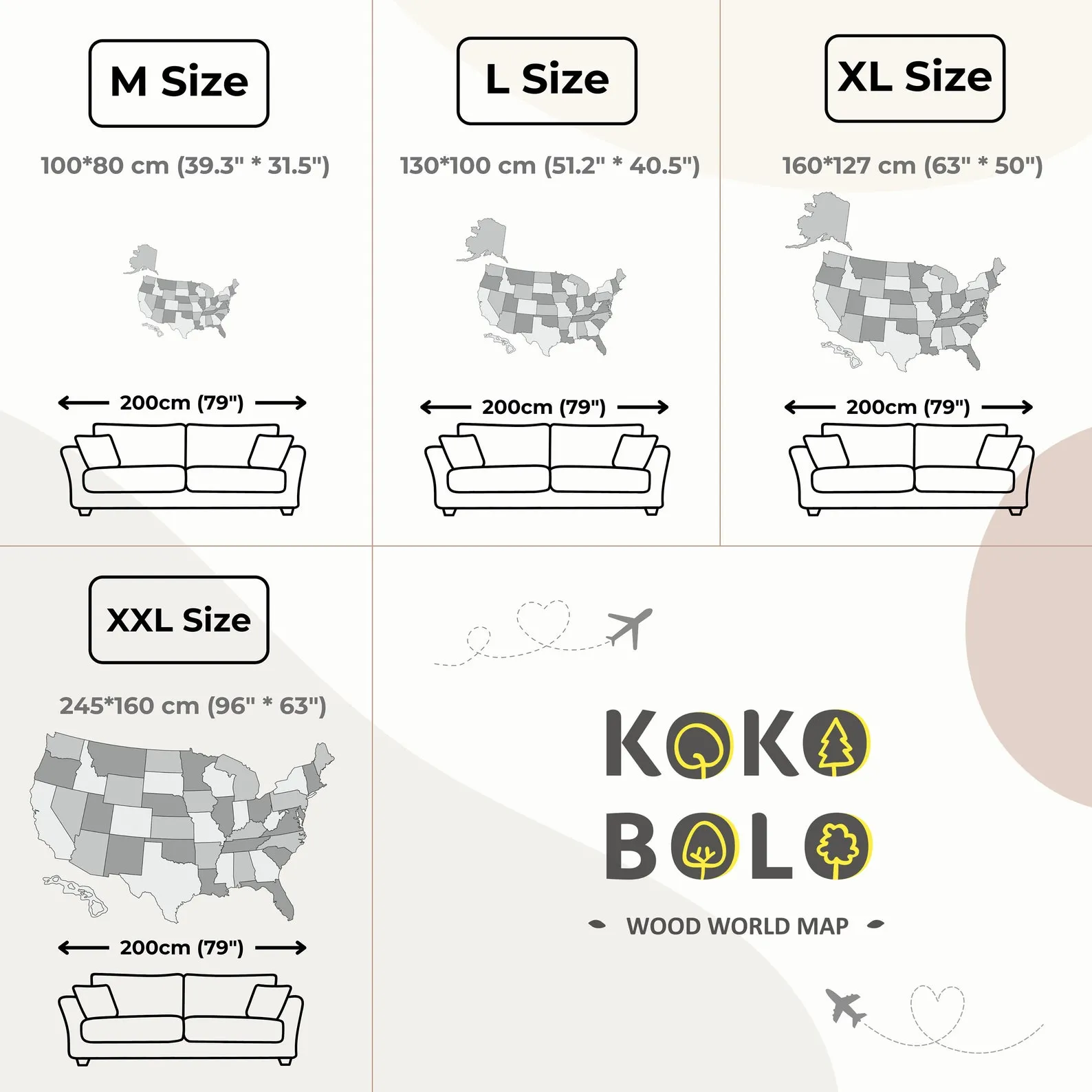 USA Push Pin Travel Map - Unique Wooden Wall Decor for Home - Image 8