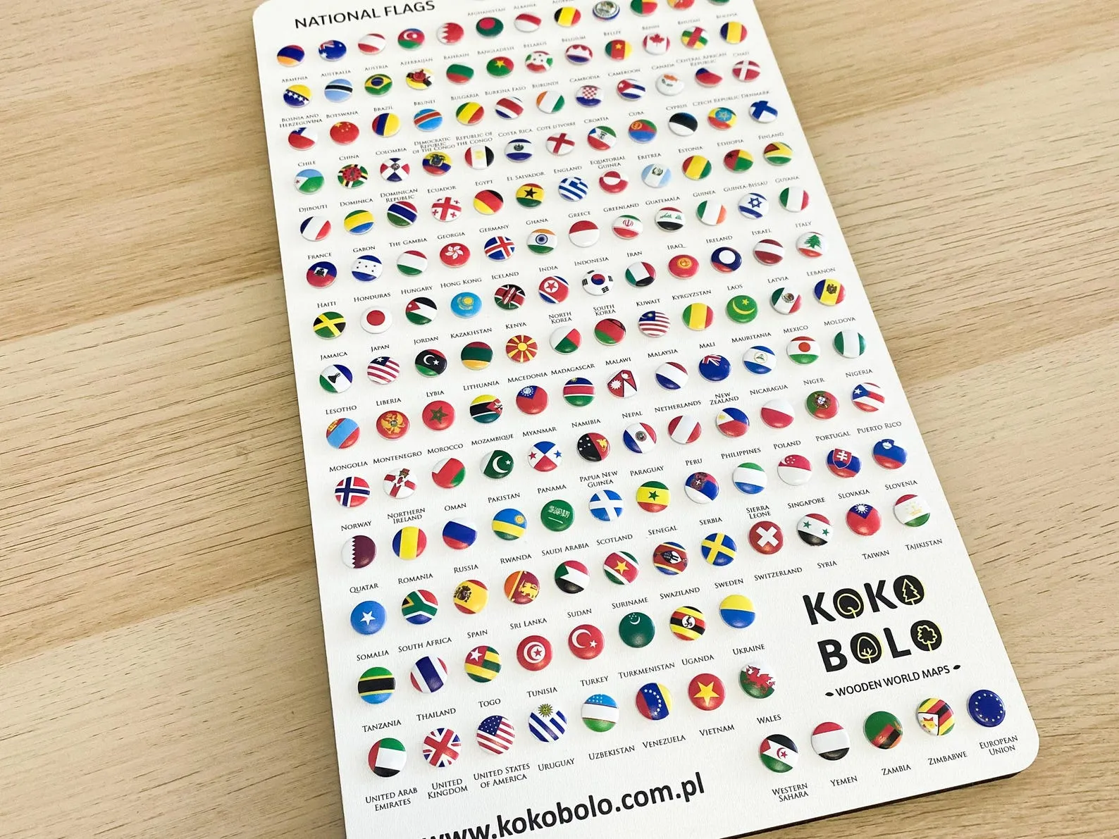 Wooden World Map Valentines Day Wall Decor and Gifts, Unique World Map Housewarming Gift - Image 9