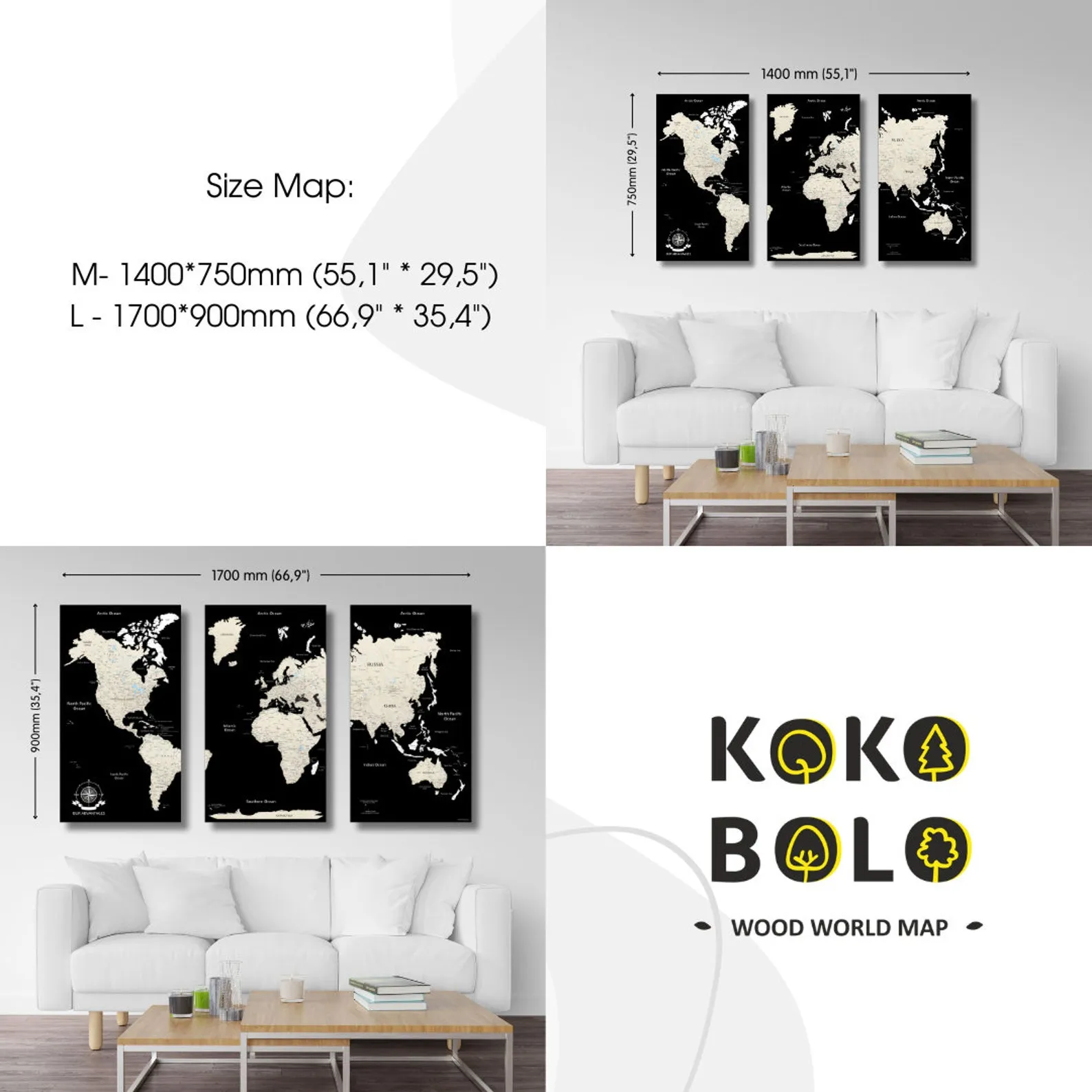 3D Wooden World Map Wall Art: Push Pin Travel Decor - Image 7