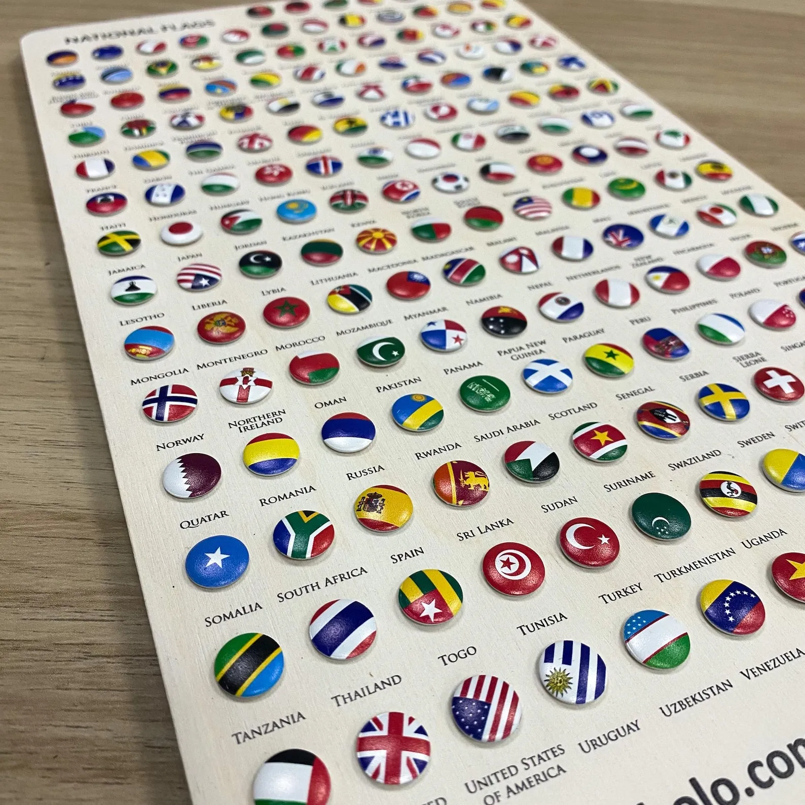 Wooden World Map Apartment Decor, 5th Anniversary Gift Push Pin Couples Travel Gift Map, Wood Wall Decor World Map - Image 9