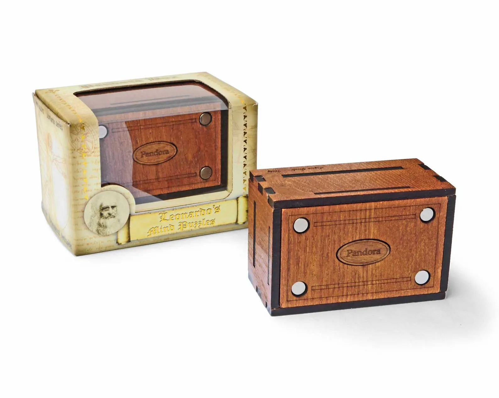 Pandora Box - Puzzle Box - Difficulty 5/6 Incredible - Leonardo da Vinci Collection - Secret Gift Box - Image 4