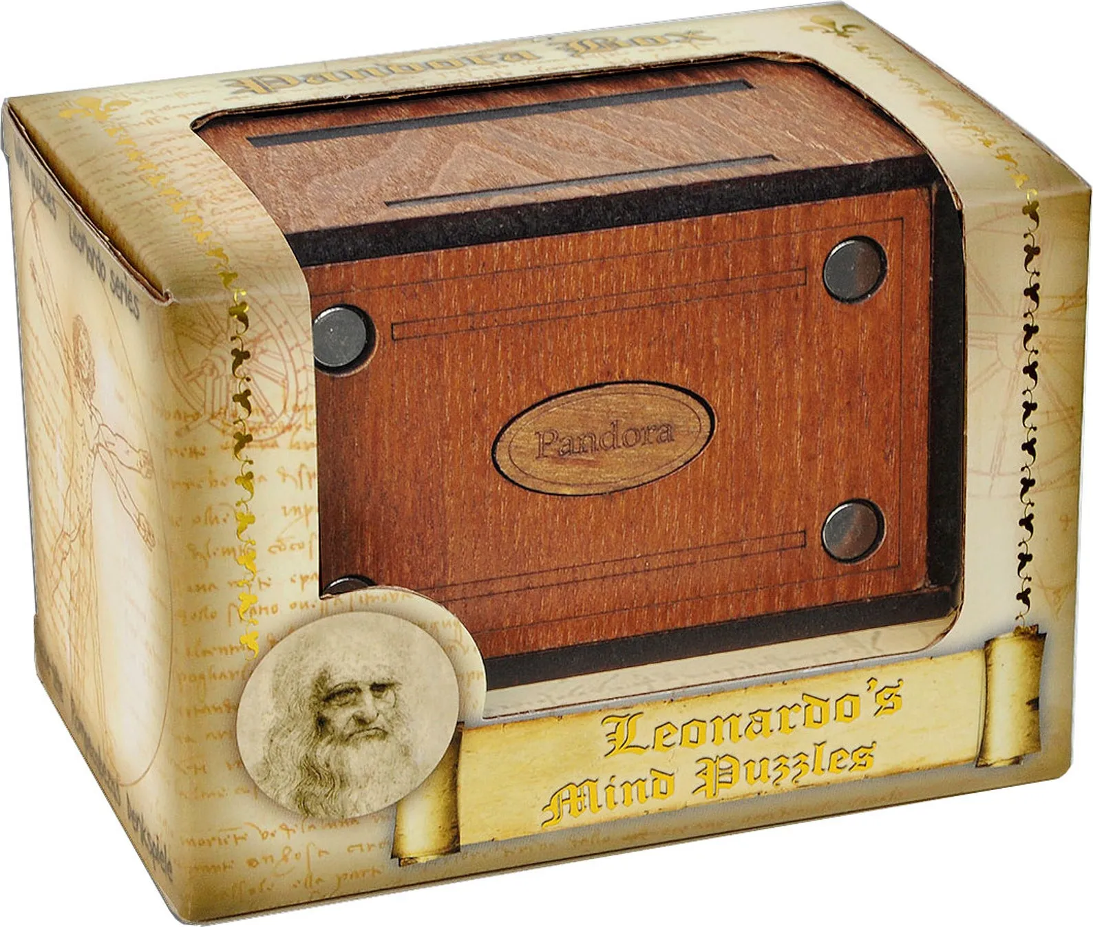 Pandora Box - Puzzle Box - Difficulty 5/6 Incredible - Leonardo da Vinci Collection - Secret Gift Box - Image 5
