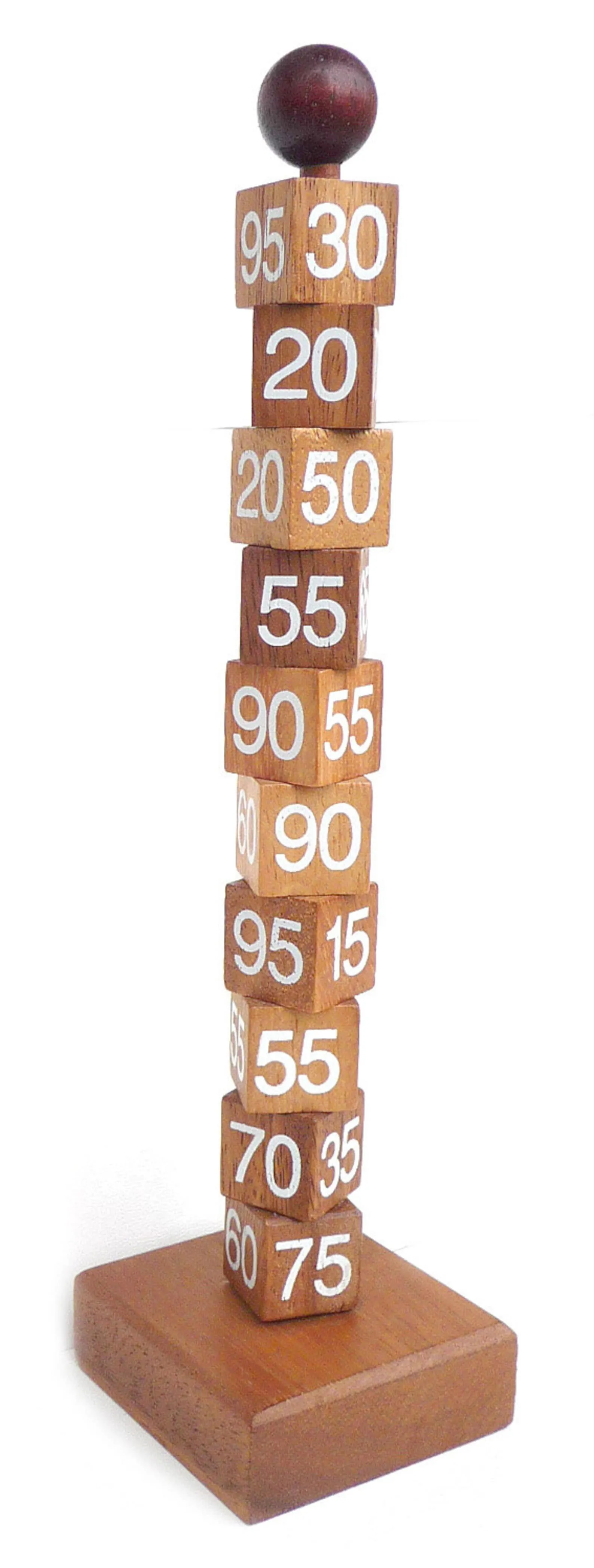 Math Tower - Mathematical Puzzle in Fine Wood - Difficulty 5/6 Incredible - Euclide Series - Image 3