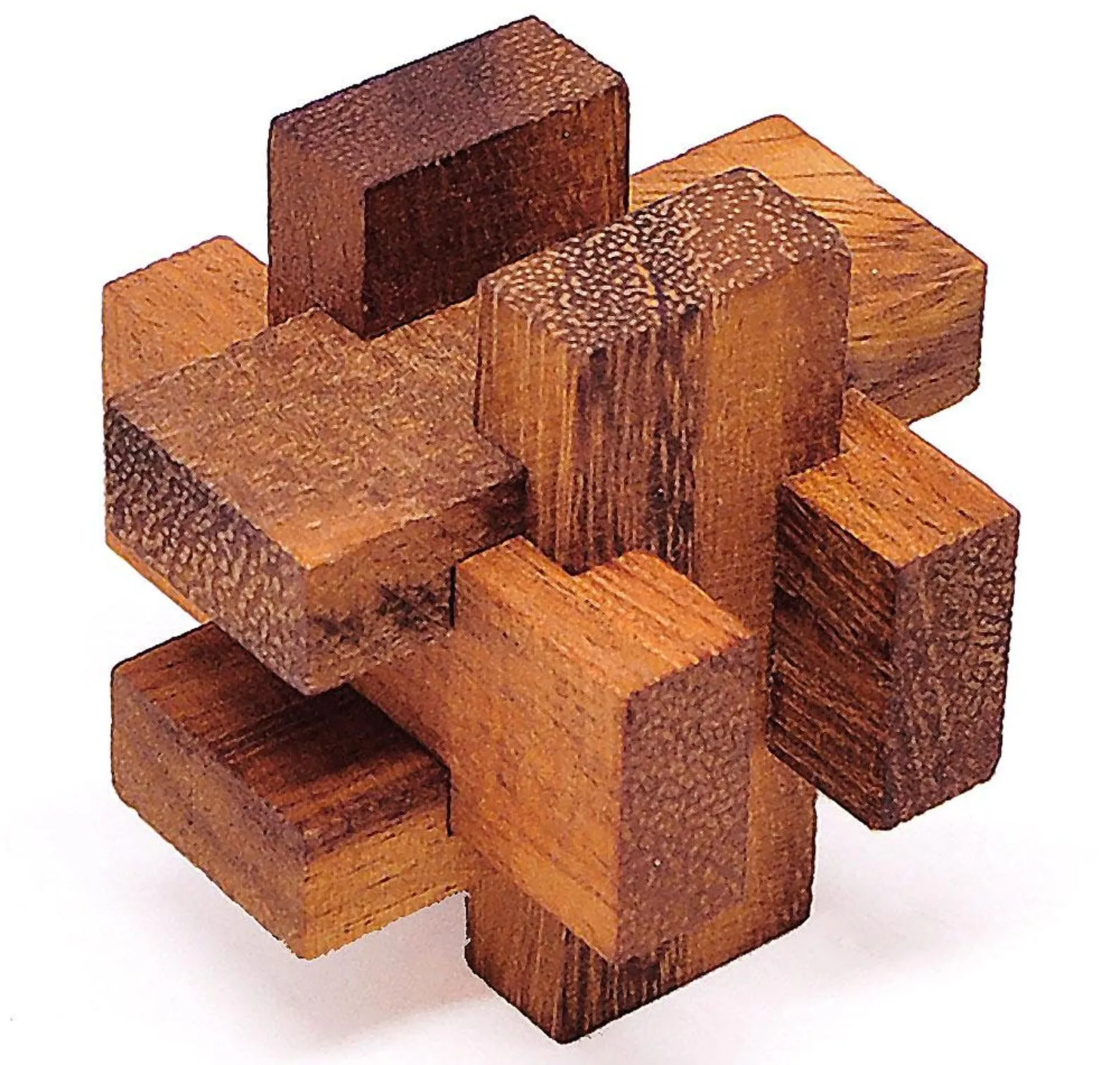 Holy cross- 3D Wooden Brain Teaser - Difficulty 3/6 Hard - Leonardo da Vinci Collection