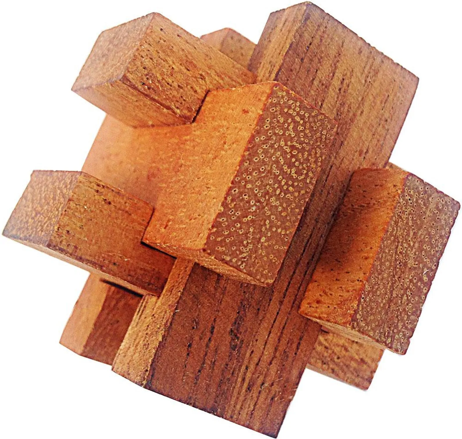 Holy cross- 3D Wooden Brain Teaser - Difficulty 3/6 Hard - Leonardo da Vinci Collection - Image 6