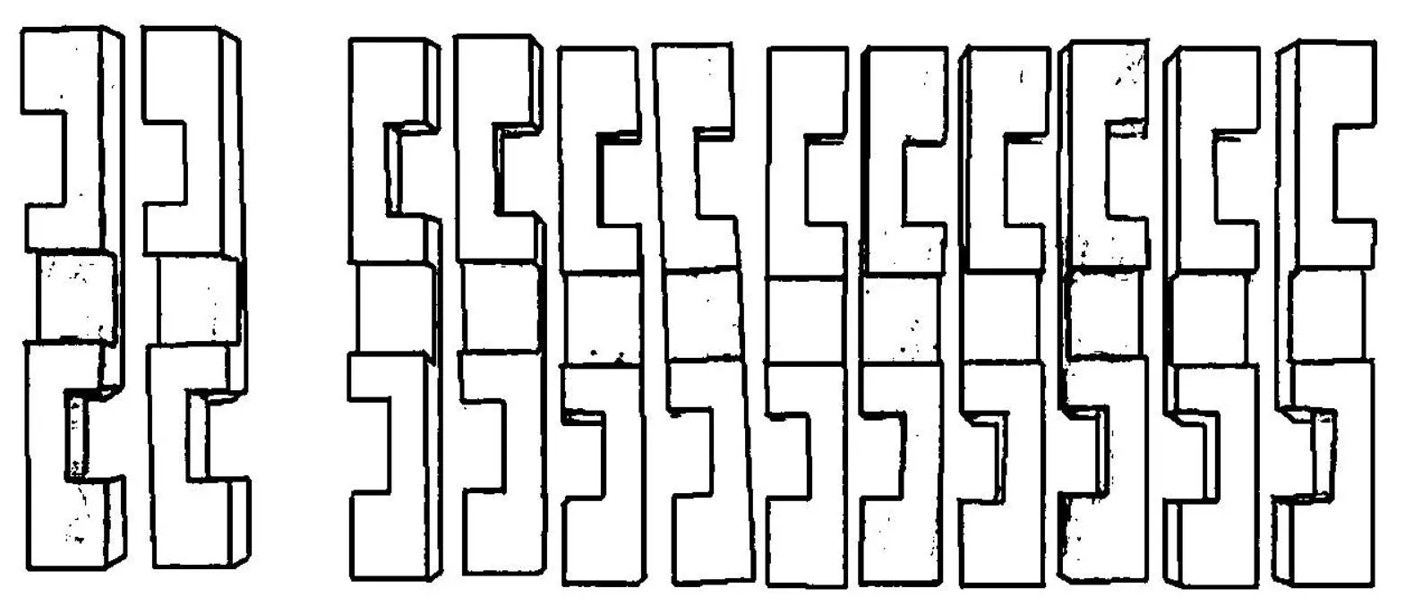 Arno - 3D Brain Teaser in Fine Wood - Difficulty 4/6 Extreme - Leonardo da Vinci Collection - Image 3