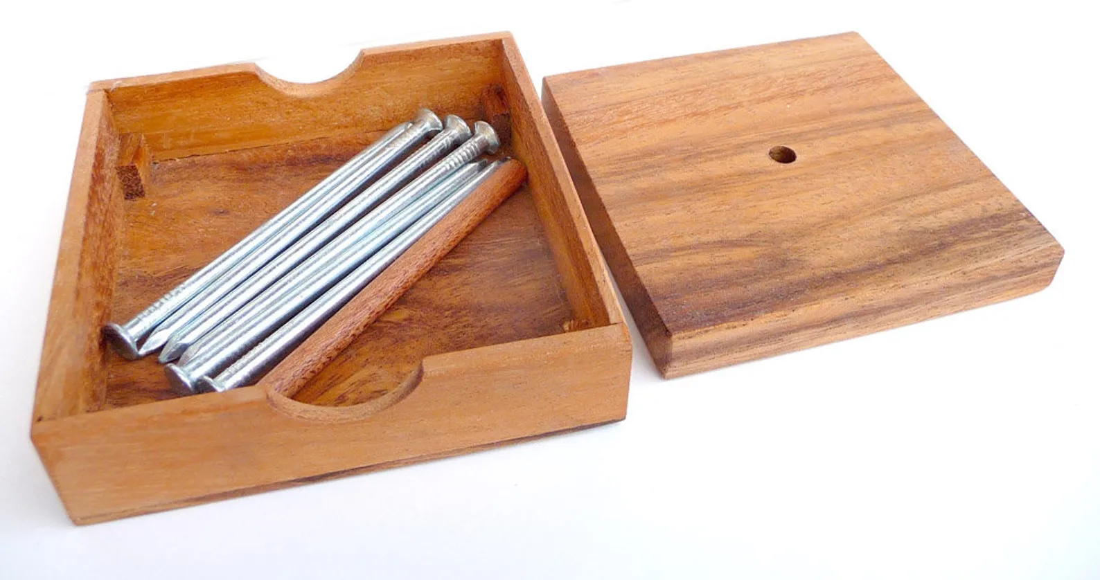 Nails - Wooden Brain Teaser - Difficulty 5/6 Incredible - Euclide Collection - Image 2