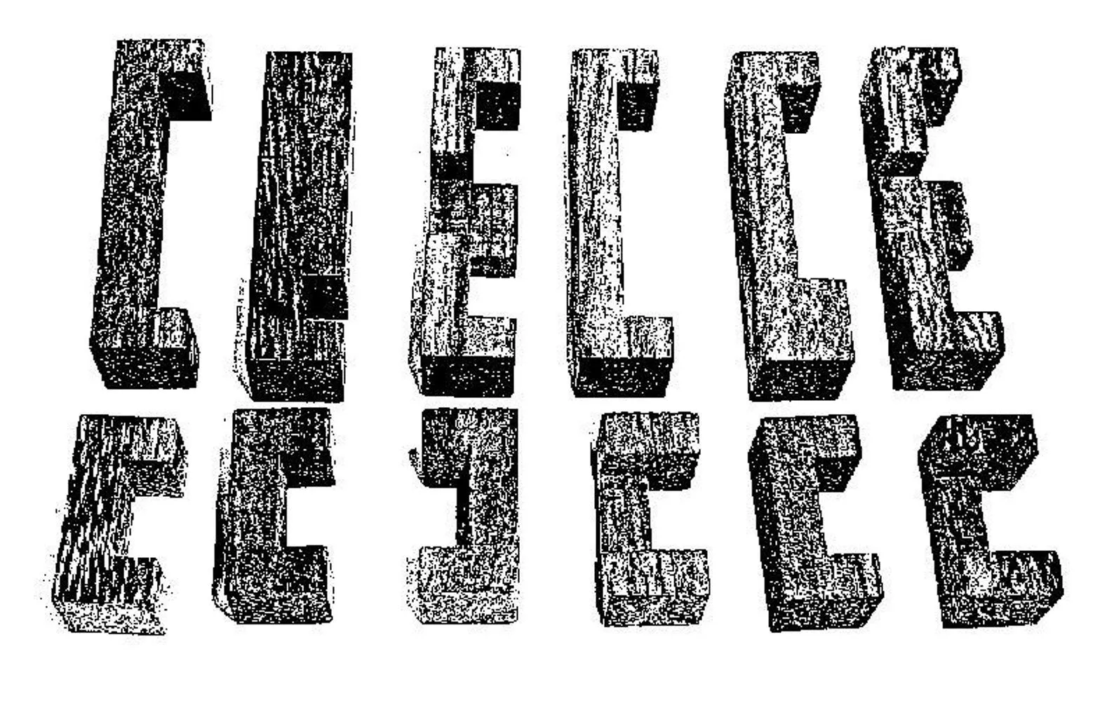 Master Cross - 3D Brain Teaser in Fine Wood - Difficulty 4/6 Extreme - Leonardo da Vinci Collection - Image 2