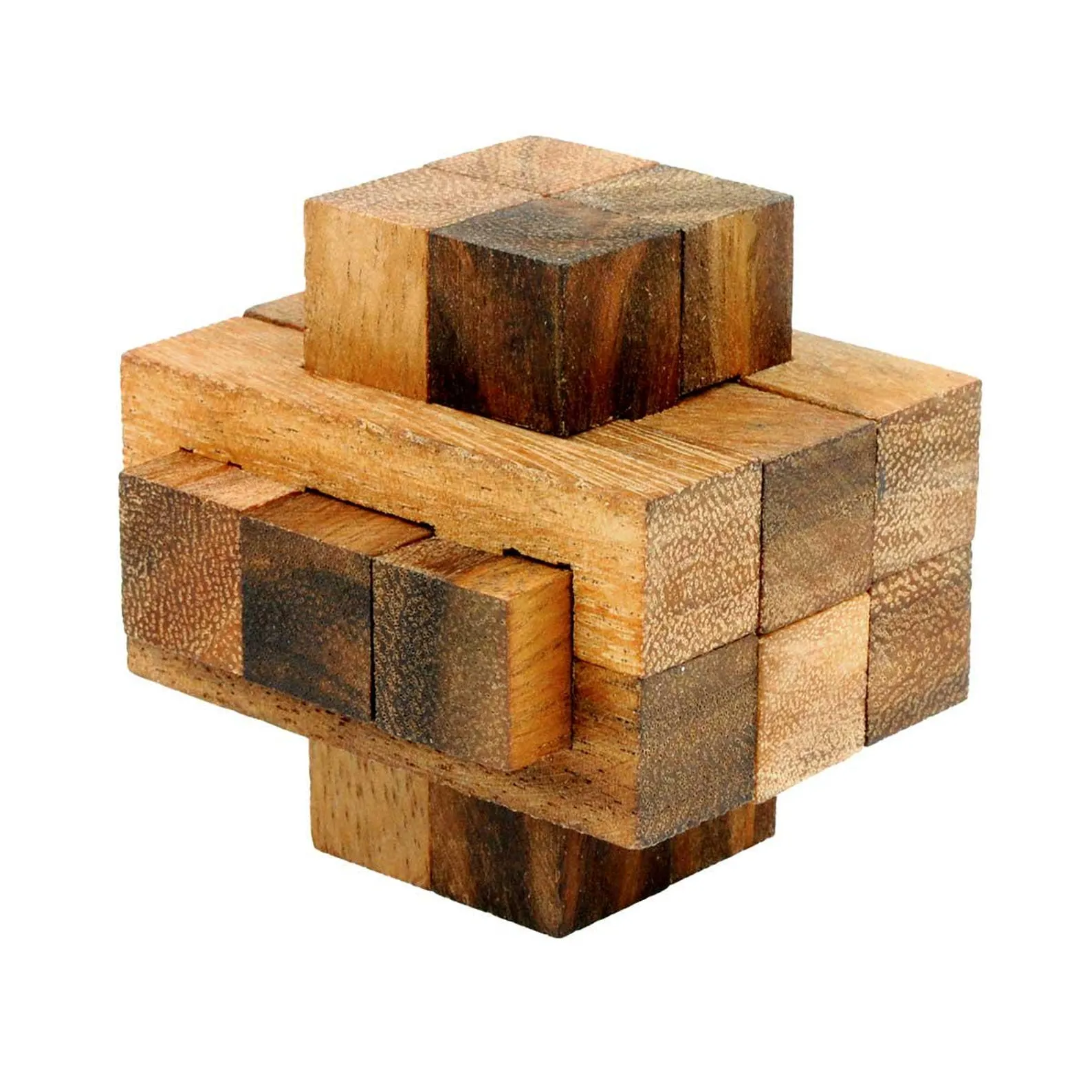 Everest - 3D Brain Teaser in Fine Wood - Difficulty 4/6 Extreme - Leonardo da Vinci Collection - Image 2