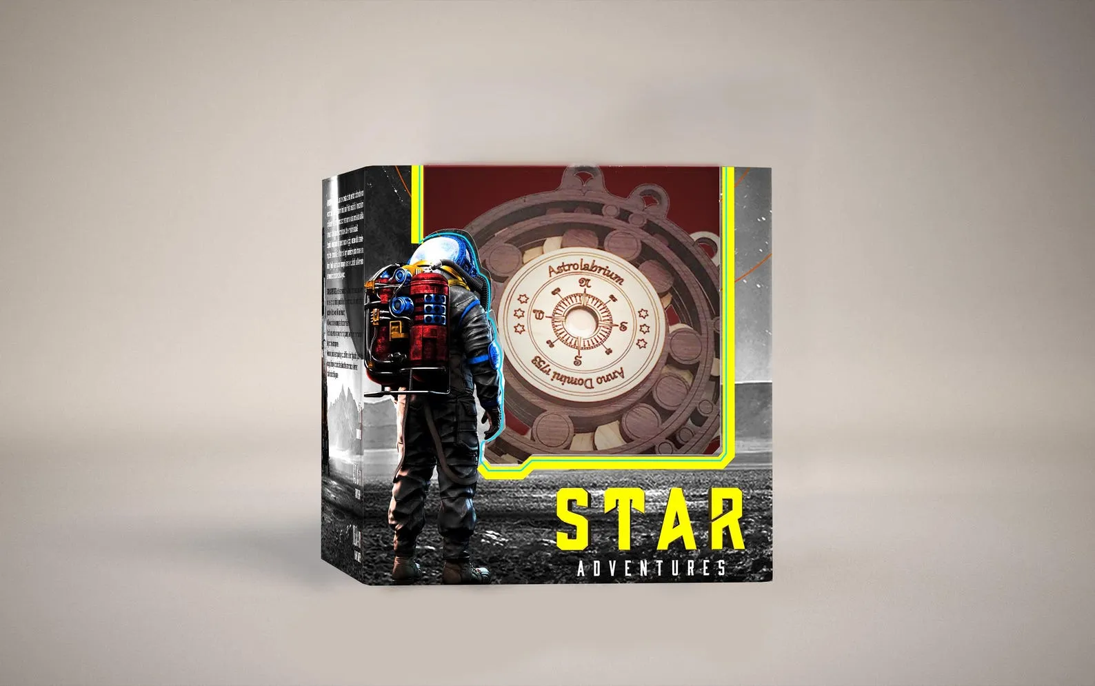 The astrolabe - Wooden Labyrinth Puzzle - Difficulty 4/6 Extreme - Star Adventures Series - Image 2